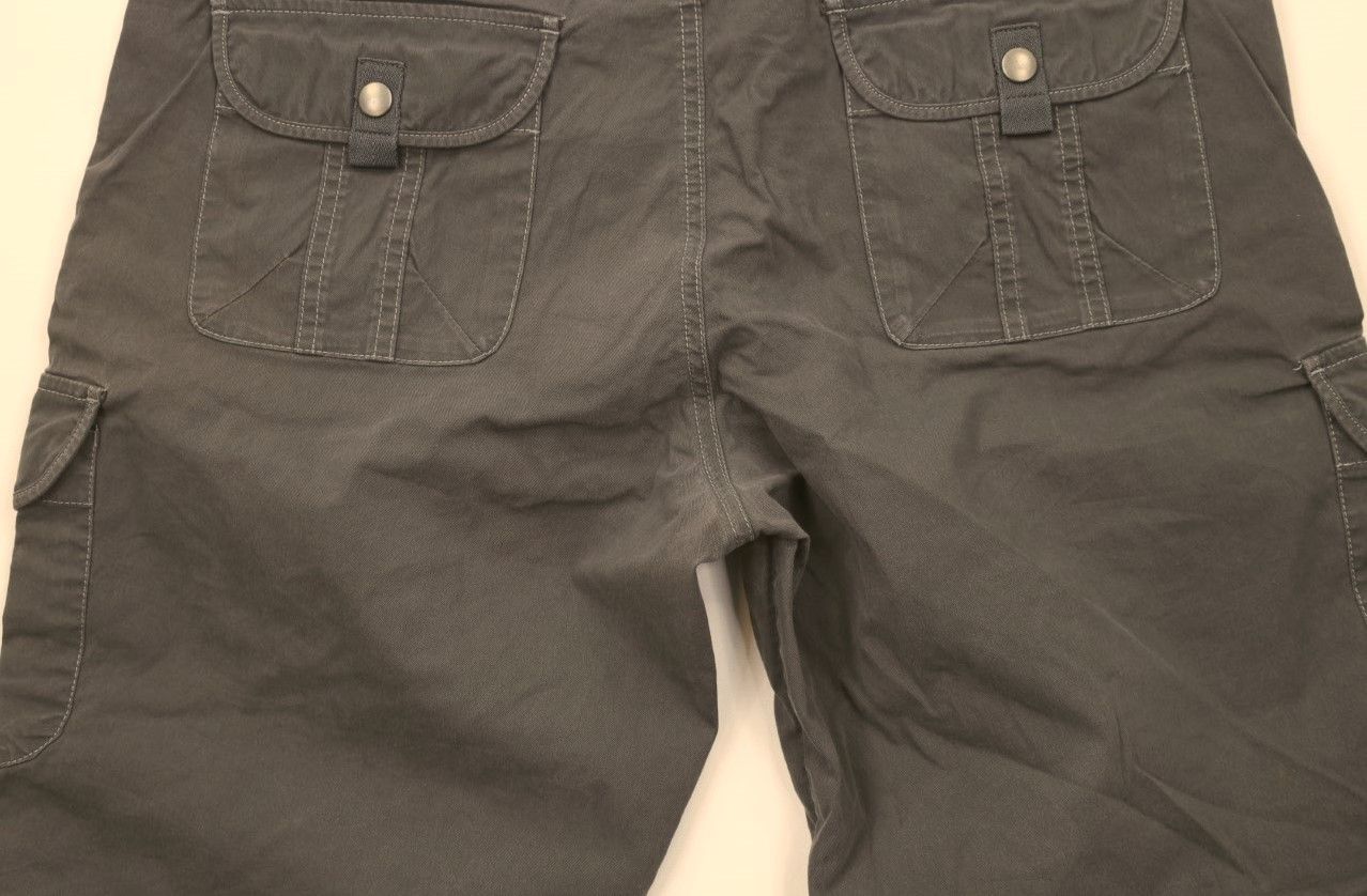 Kuhl × Vintage Kuhl Mountain Vintage Patina Dye Hiking Cargo Shorts Gray Size 32" / US 10 / IT 46 - 10 Thumbnail