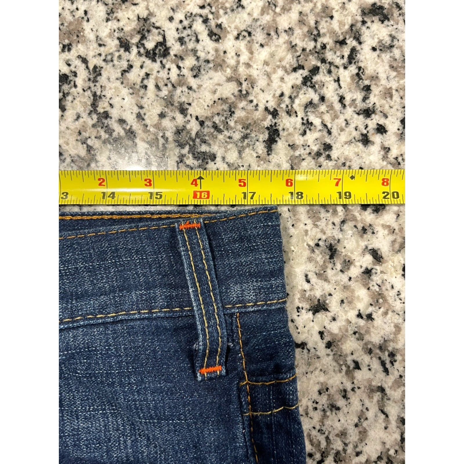 True Religion VINTAGE? Wait, not vintage—True Religion Logan Jeans Button Fly 35 x 28.5 Men's Blue USA Straight Denim Jeans Size US 35 - 4 Thumbnail