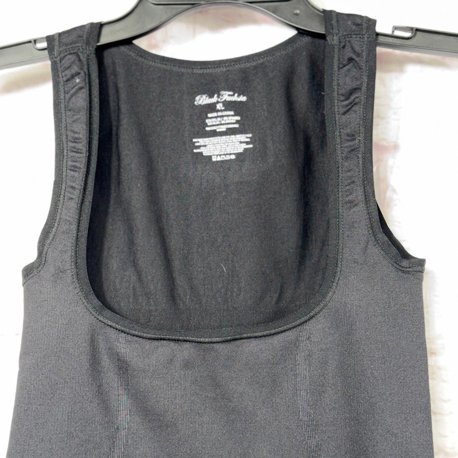 Other Black Fuchsia Women's Black Tank Top - Size XL Size XL / US 12-14 / IT 48-50 - 3 Thumbnail