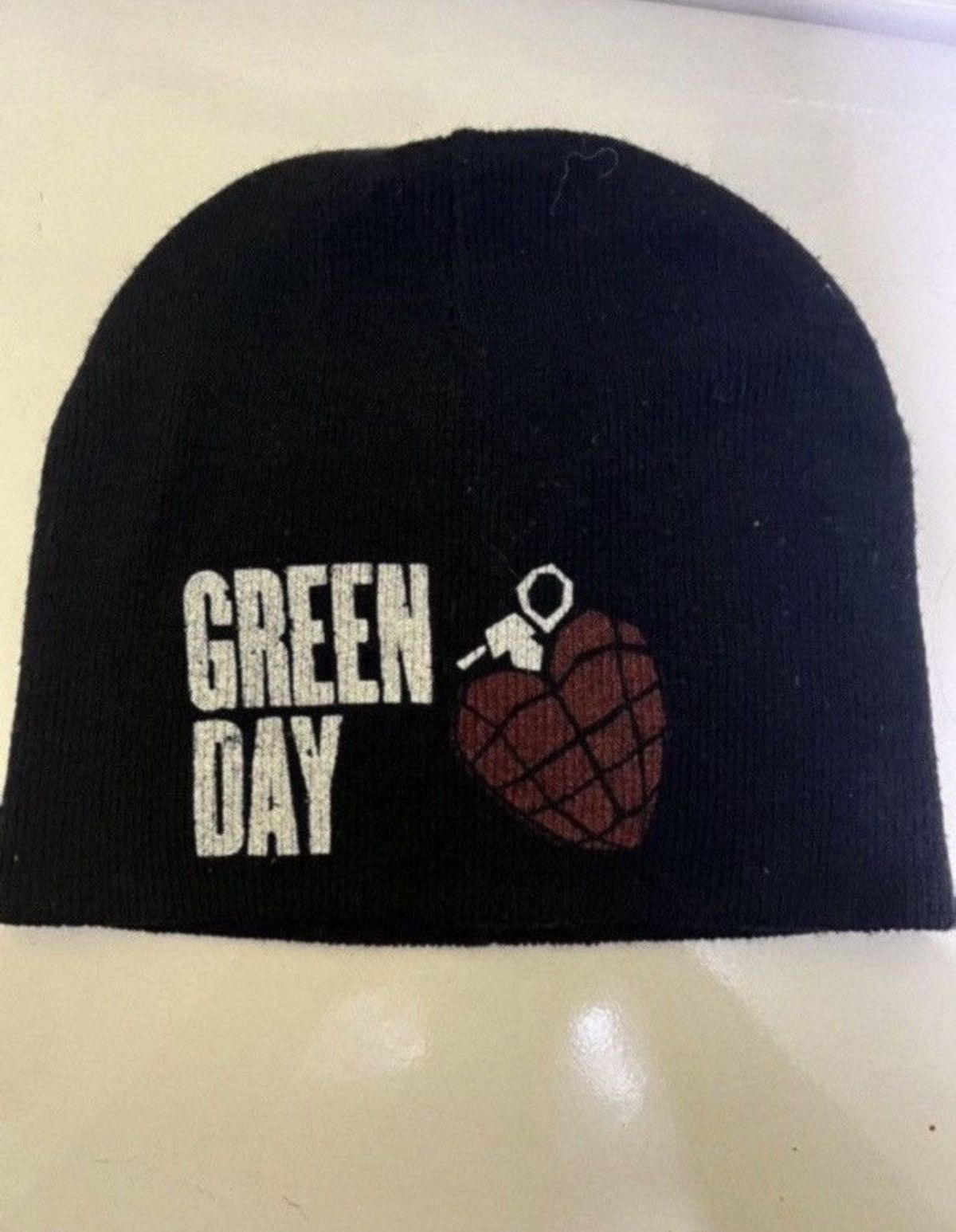 Vintage ***FINAL DROP***RARE 2004 GREEN DAY AMERICAN IDIOT BEANIE OS Size ONE SIZE - 1 Thumbnail