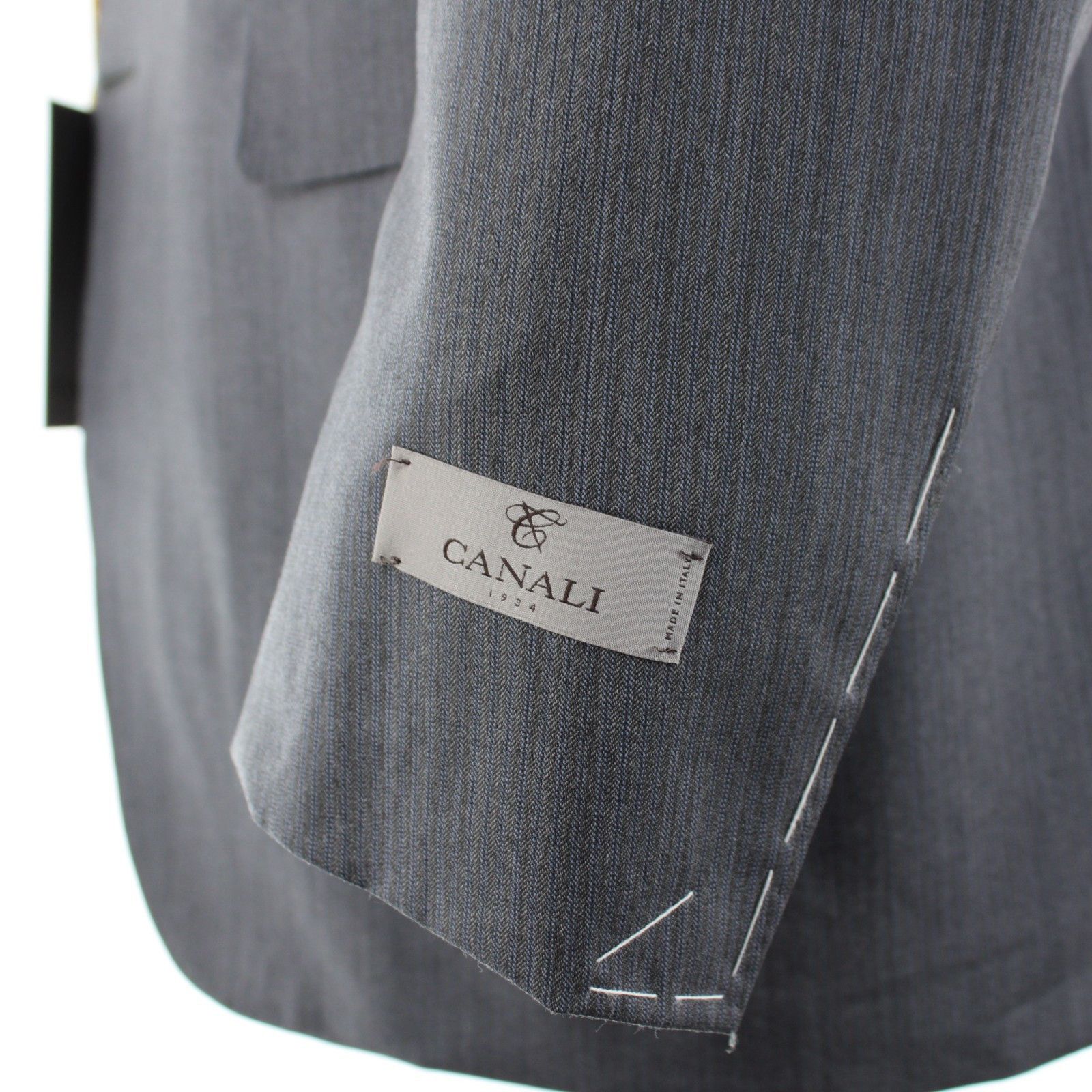 Canali Canali Suit Size US 44 Long in Gray Size 44R - 4 Thumbnail