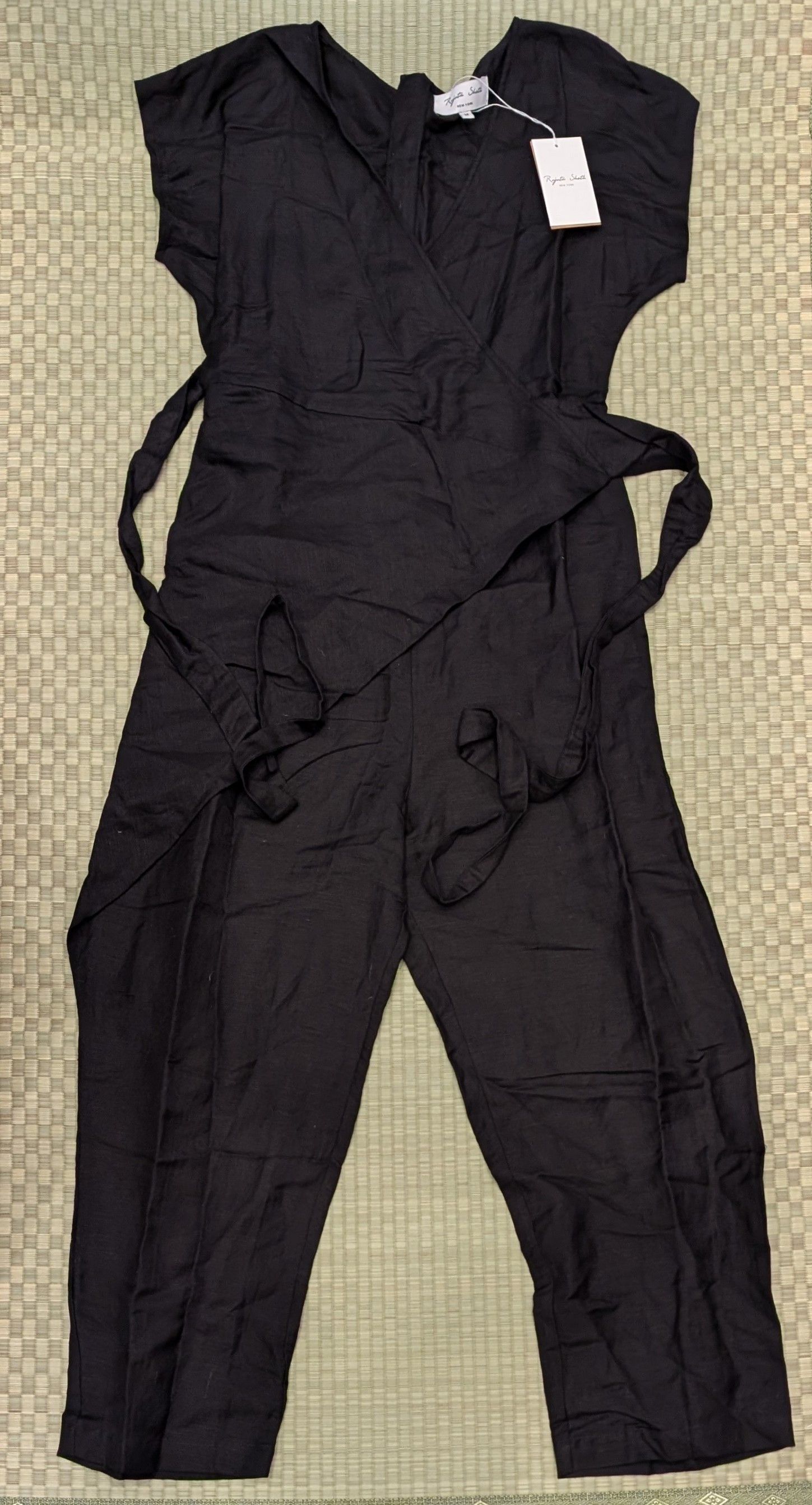 Other NWT Rujuta Sheth Viscose Linen Wrap Jumpsuit Size 30" / US 8 / IT 44 - 1 Thumbnail