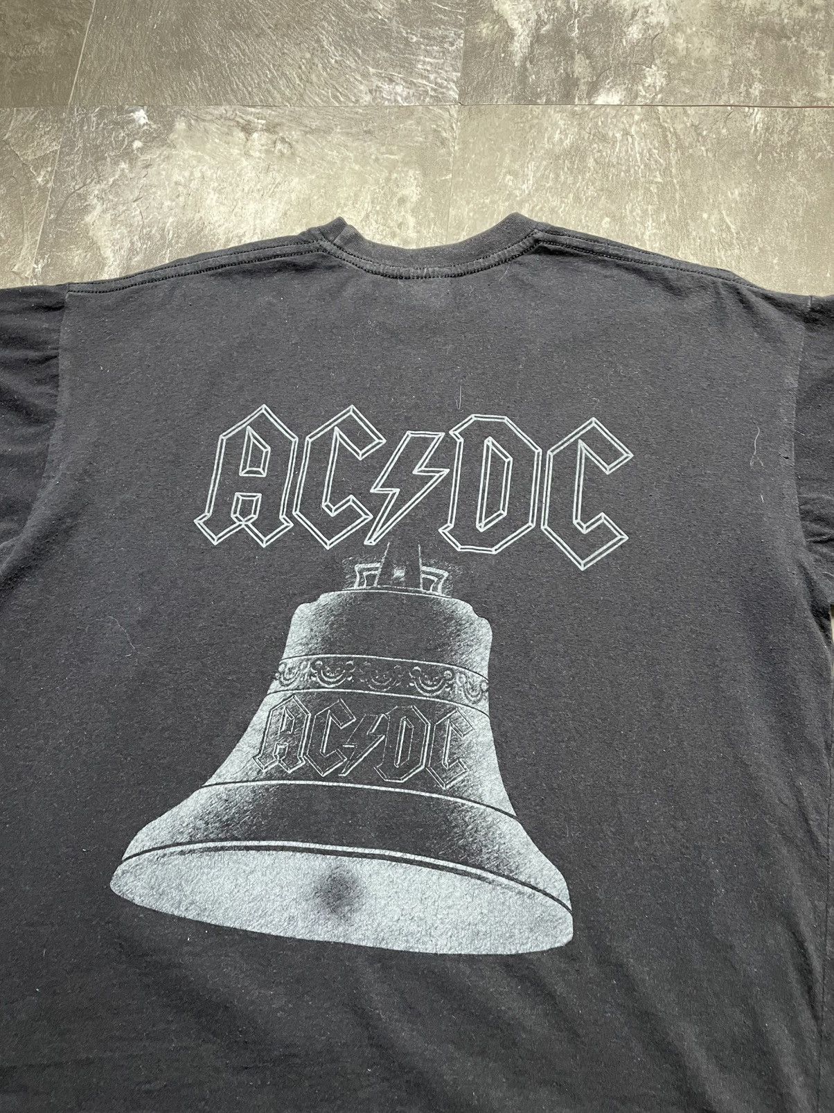 Band Tees Vintage AC/DC Hells Bells T-Shirt Double Sided Rock Tee S Size US S / EU 44-46 / 1 - 4 Thumbnail