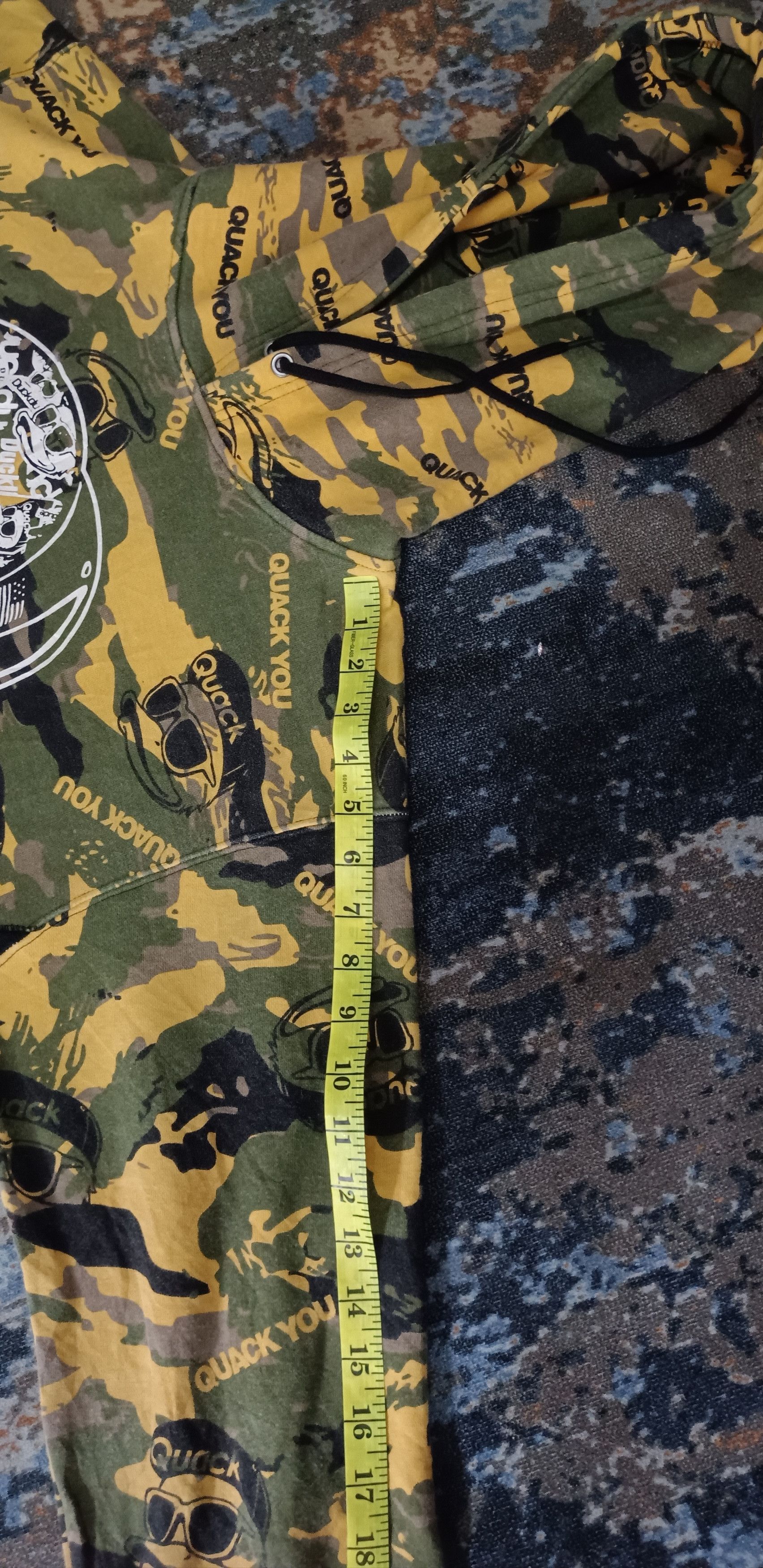 Japanese Brand Duck Dude B One Soul Camo Hoodie Size US L / EU 52-54 / 3 - 14 Thumbnail