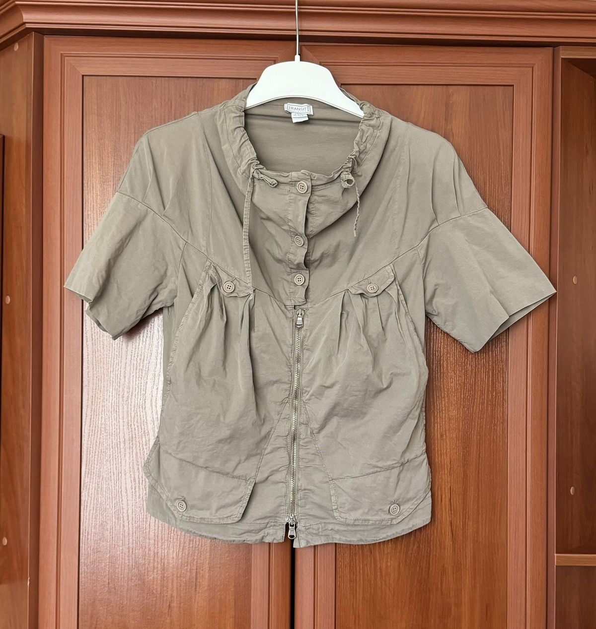 Transit × Vintage Transit par such size1 button up zip polo tee blouse T-shirt Size S / US 4 / IT 40 - 17 Thumbnail