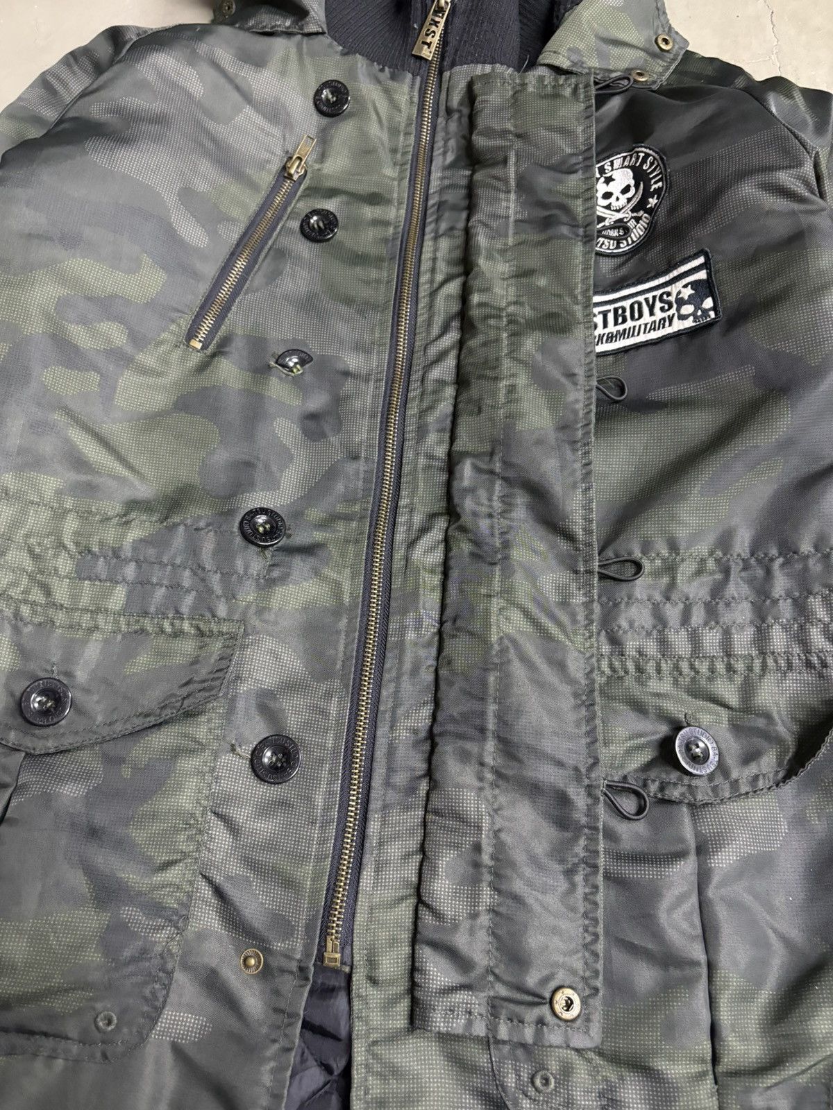 Mastermind Japan Ba-Tsu Studio Skulls Inspired Mastermind Japan N-3B Jacket Size US S / EU 44-46 / 1 - 8 Thumbnail