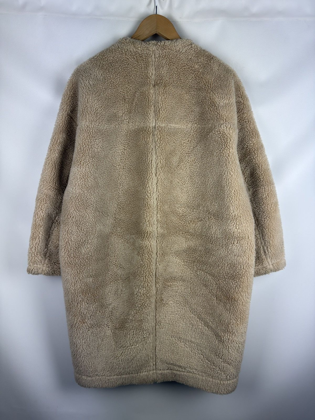 Designer × Japanese Brand Studio Tomboy Ladies Faux Shearling Japanese Coat Jacket Size L / US 10 / IT 46 - 12 Thumbnail