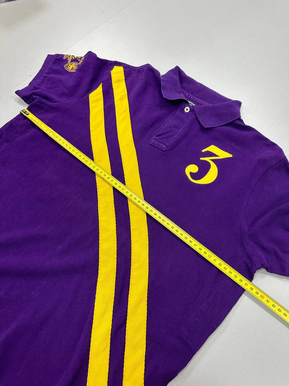 Polo Ralph Lauren × Ralph Lauren × Vintage Polo Raplh Lauren vintage Purple #3 Polo Shirt Size US L / EU 52-54 / 3 - 8 Thumbnail