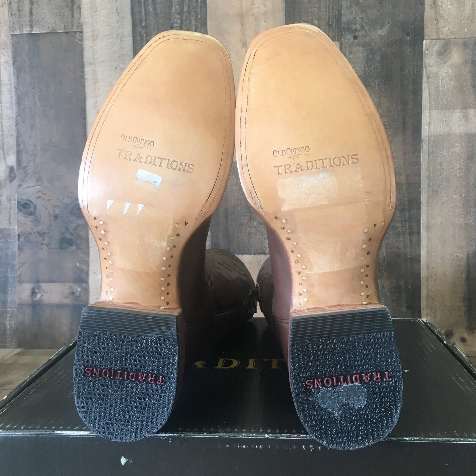 Old Gringo Old Gringo Cranal Cord 13” Square Toe Cowboy Boots Mens 9 D Size US 9 / EU 42 - 2 Thumbnail