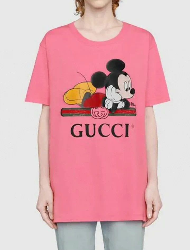 Gucci Gucci x Disney Mickey Mouse Double G short tee S Size US S / EU 44-46 / 1 - 8 Thumbnail