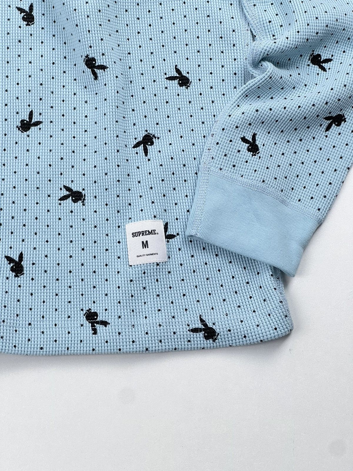 Playboy × Supreme UNWORN* Thermal waffle tee M Size US M / EU 48-50 / 2 - 2 Thumbnail