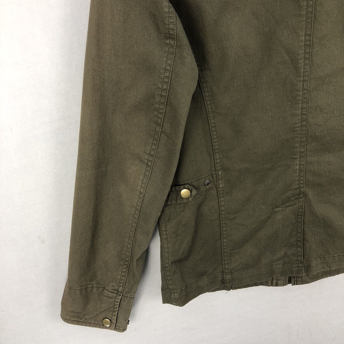 Michel Klein Vintage Michel Klein Army Tactical Jacket Size XS / US 0-2 / IT 36-38 - 14 Thumbnail