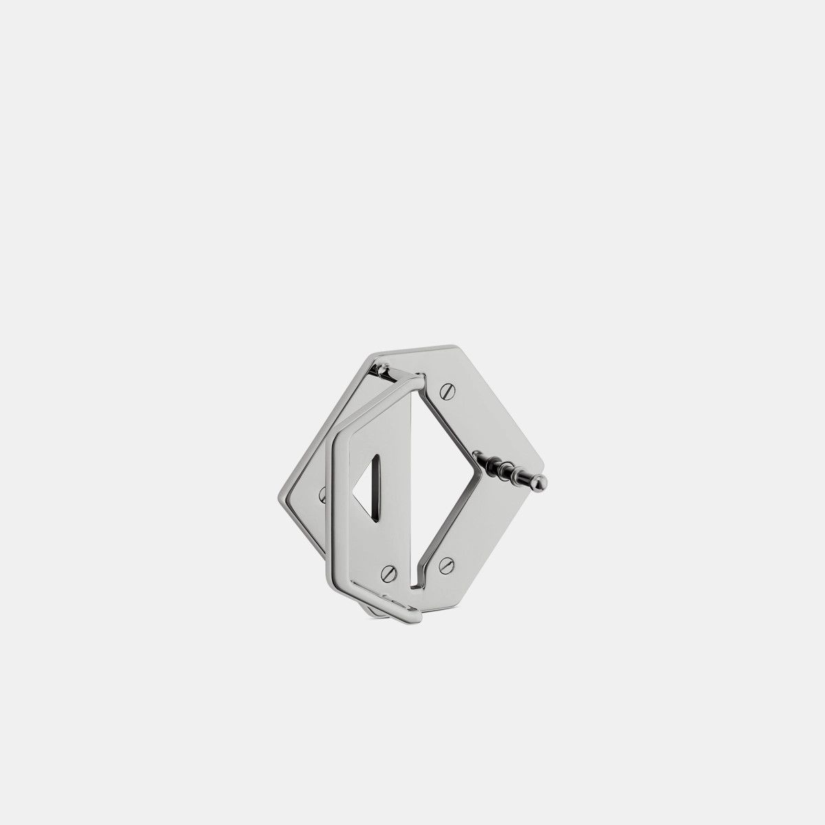 Dior o1bcso1str0126 Size: OS/Cd Diamond Belt Buckle in Silver Size ONE SIZE - 3 Thumbnail
