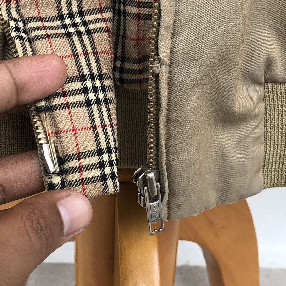 Burberry Vintage Burberrys Prorsum Lined Novacheck Bomber Jacket Size US M / EU 48-50 / 2 - 19 Thumbnail