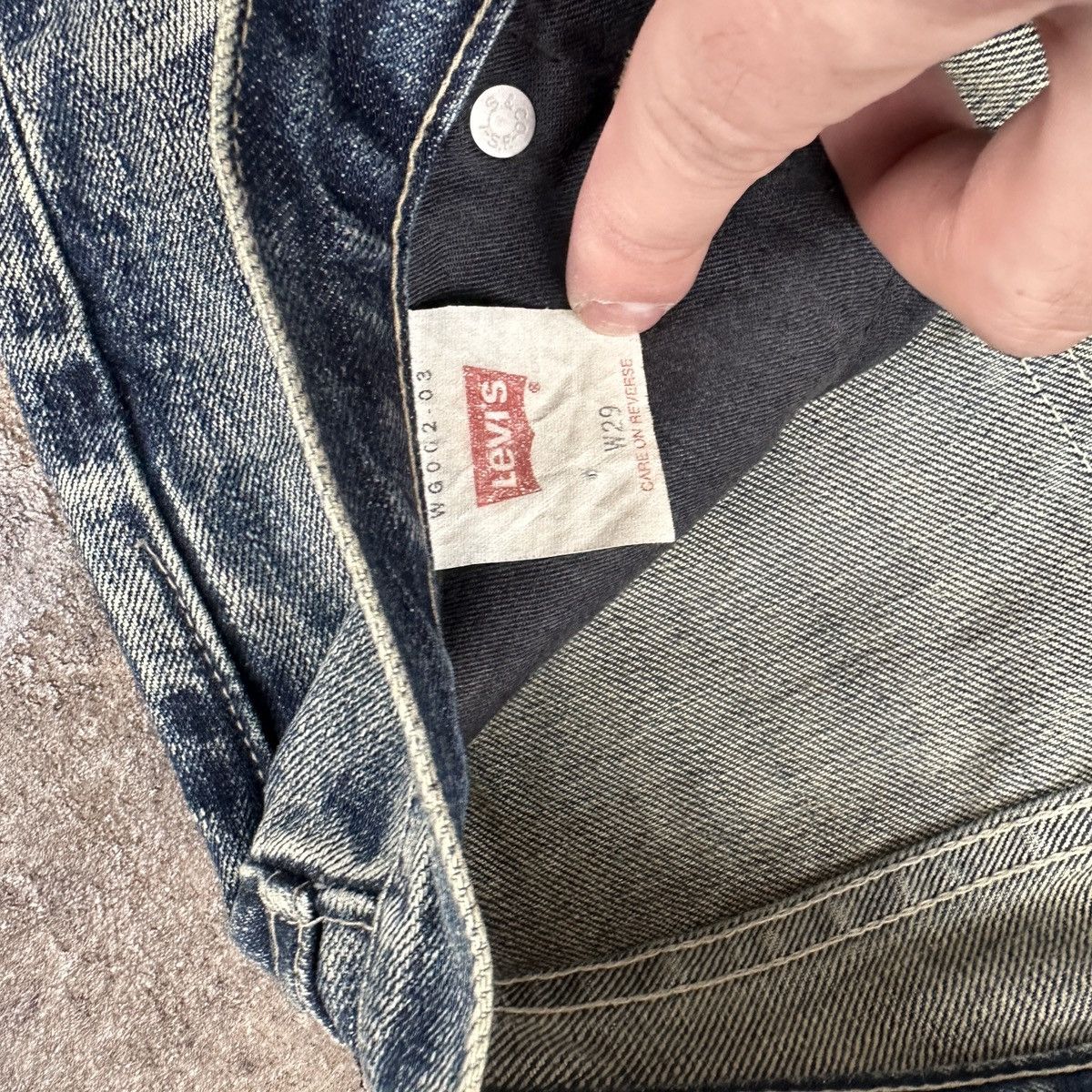 Japanese Brand × Levi's Vintage Levis Made in Japan Slim Denim Size 29" - 6 Thumbnail