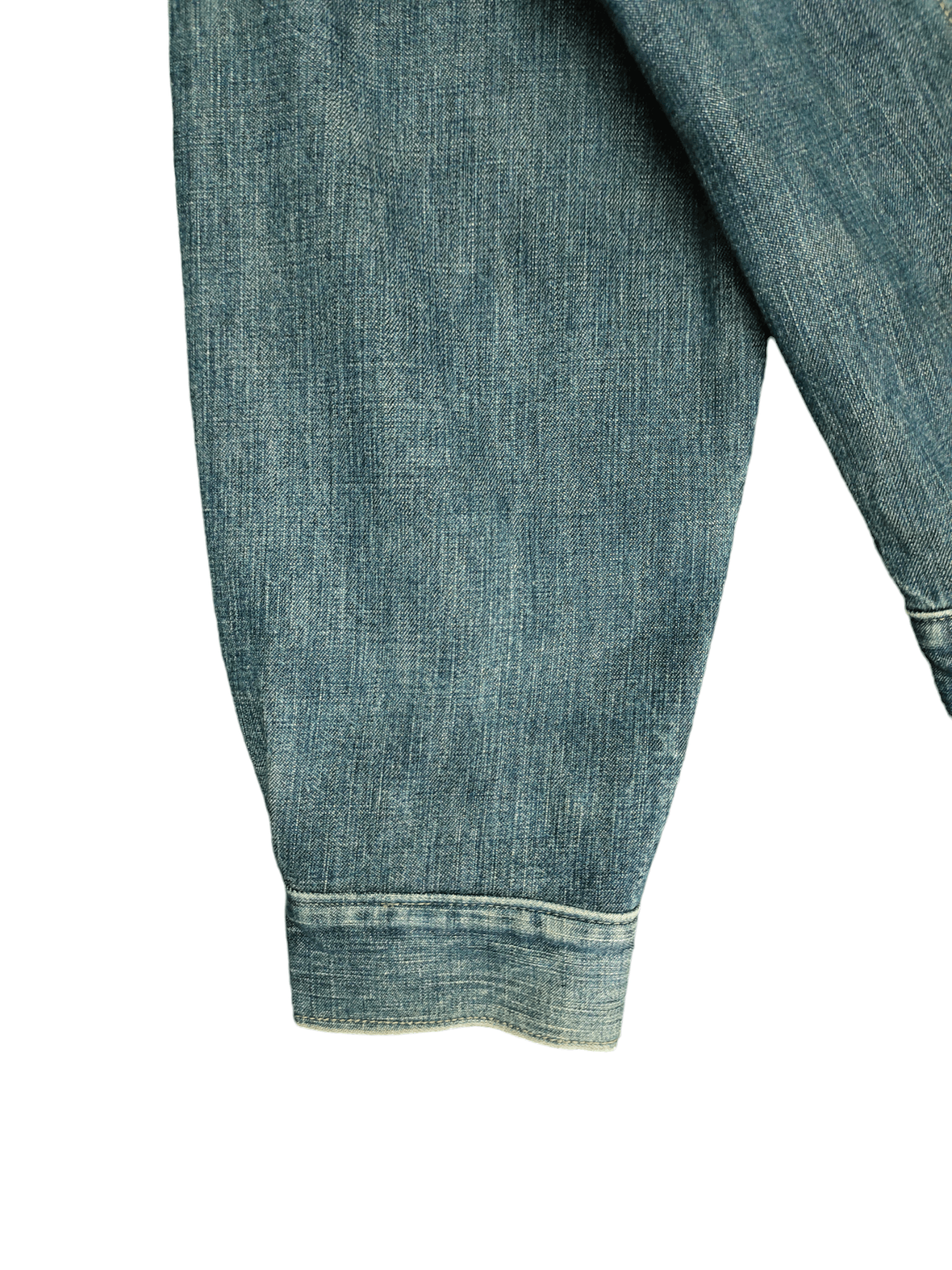 Karl Helmut SS99 Pink House World Patchwork Denim Jacket Karl Helmut Size M / US 6-8 / IT 42-44 - 8 Thumbnail
