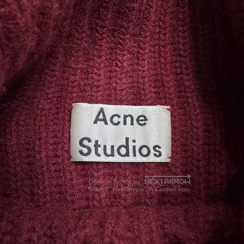 Acne Studios Acne Studios Red Wool Knit Top Size US S / EU 44-46 / 1 - 3 Thumbnail