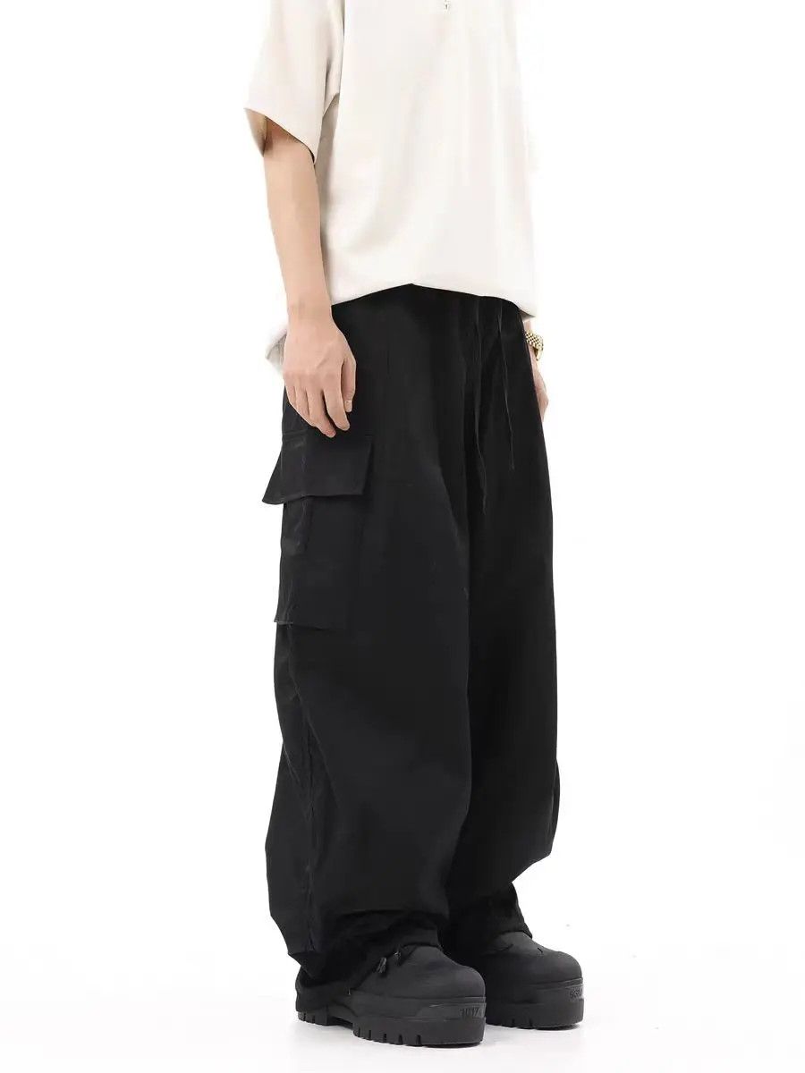 Designer × Japanese Brand Vintage Streetwear Hip Hop Loose Casual Pants Size US 33 - 3 Thumbnail