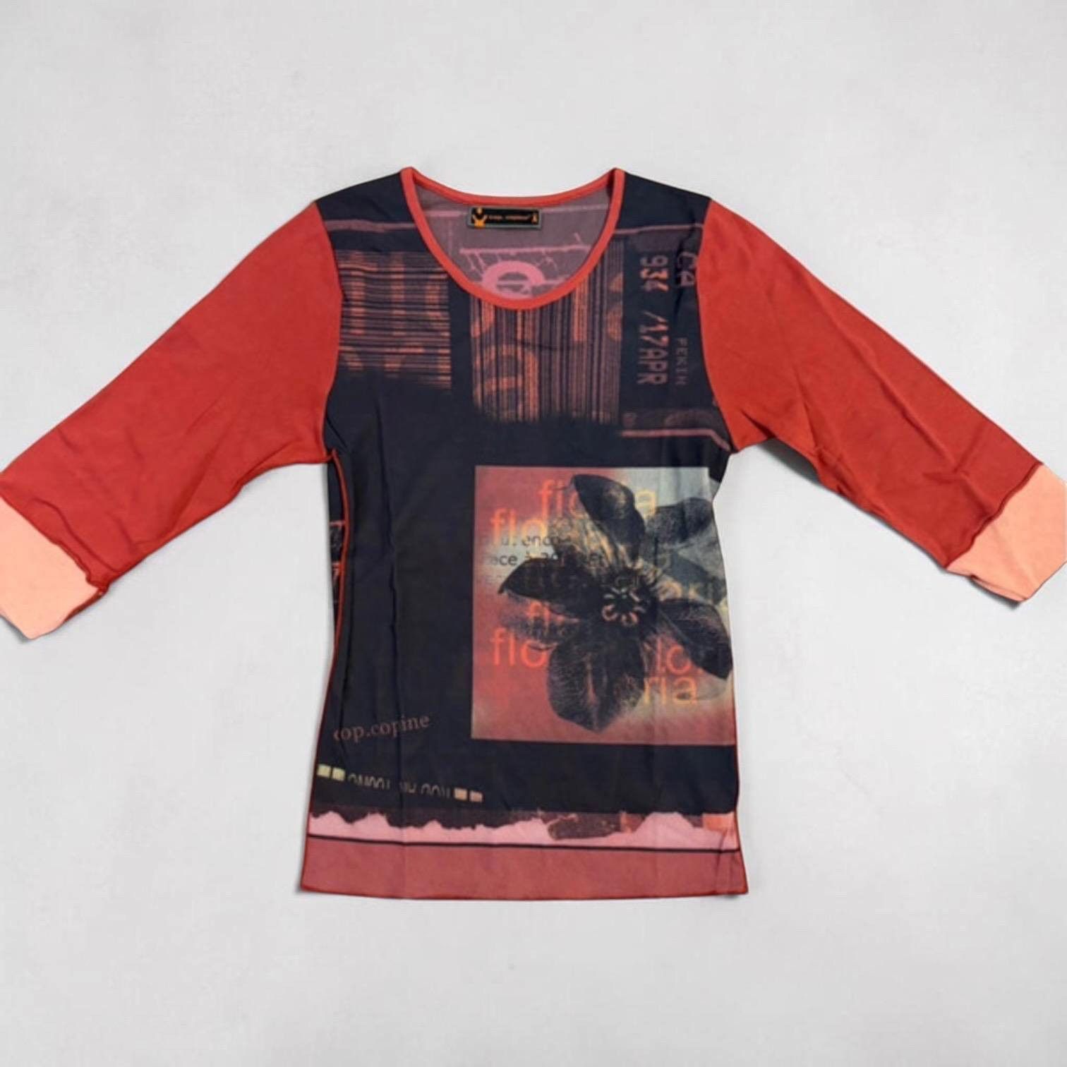 Other The Cop Copine Floria Barcode Meshtop Size ONE SIZE - 1 Thumbnail