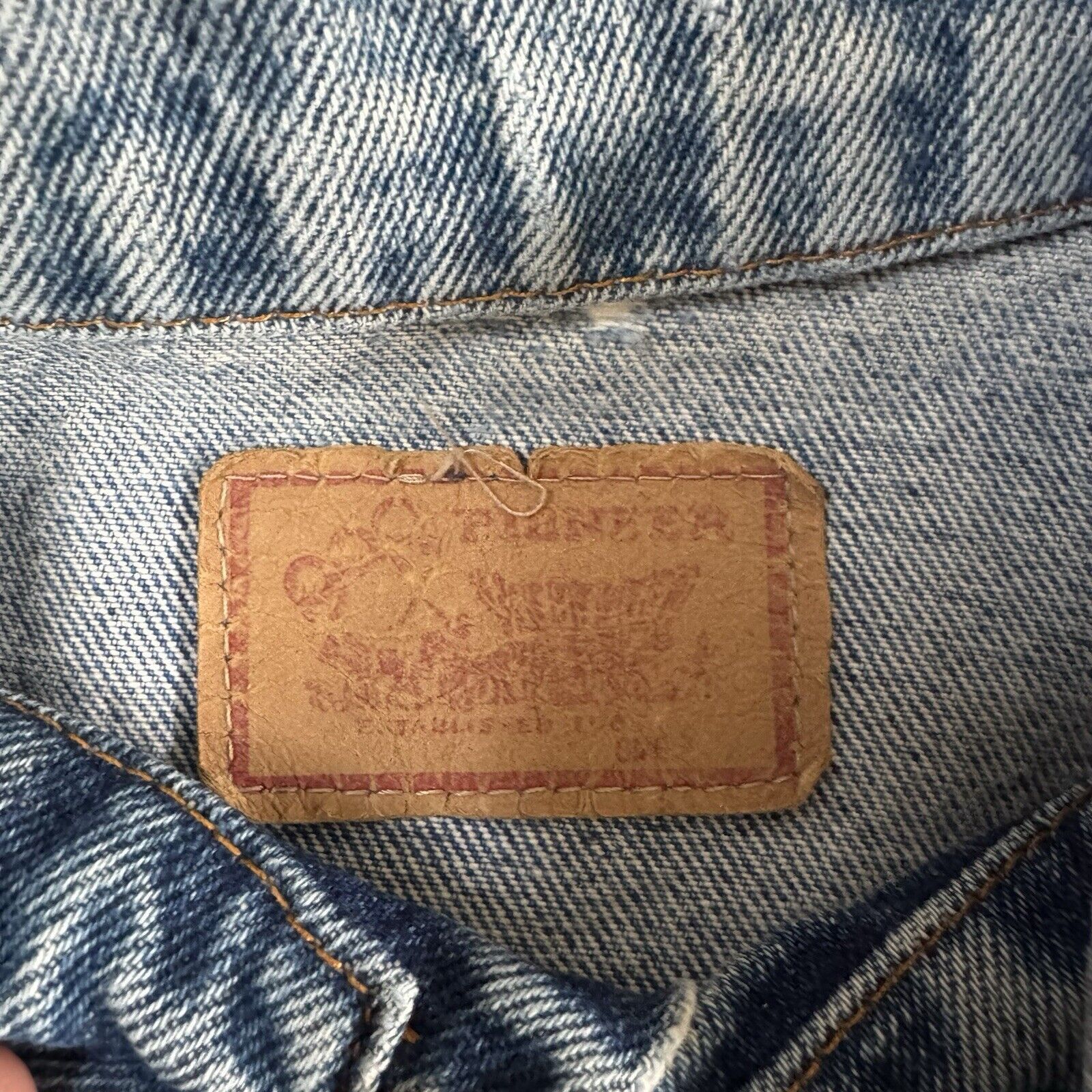 Gap Vintage GAP Pioneer Denim Jacket Size Small Size S / US 4 / IT 40 - 3 Thumbnail