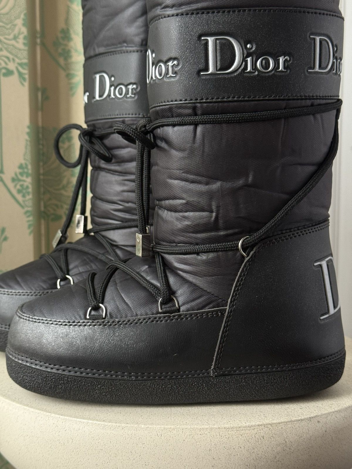 Dior DIOR Moon Boots Snow Ski Black by John Galliano Size: 35-37 Size US 6 / IT 36 - 15 Thumbnail