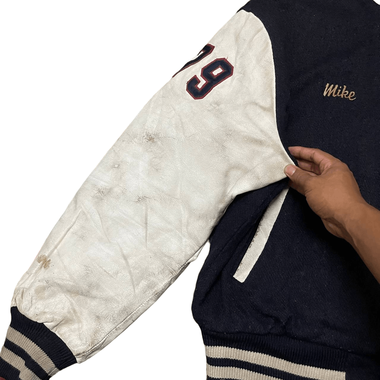 Empyre Vintage 80s 90s Empire Sporting Goods Wool Leather Varsity Size US XXL / EU 58 / 5 - 14 Thumbnail
