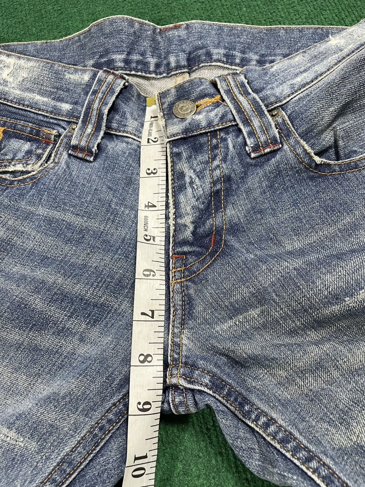 Japanese Brand Distressed Tornado Mart Flairs Cut Jeans Size US 32 / EU 48 - 16 Thumbnail