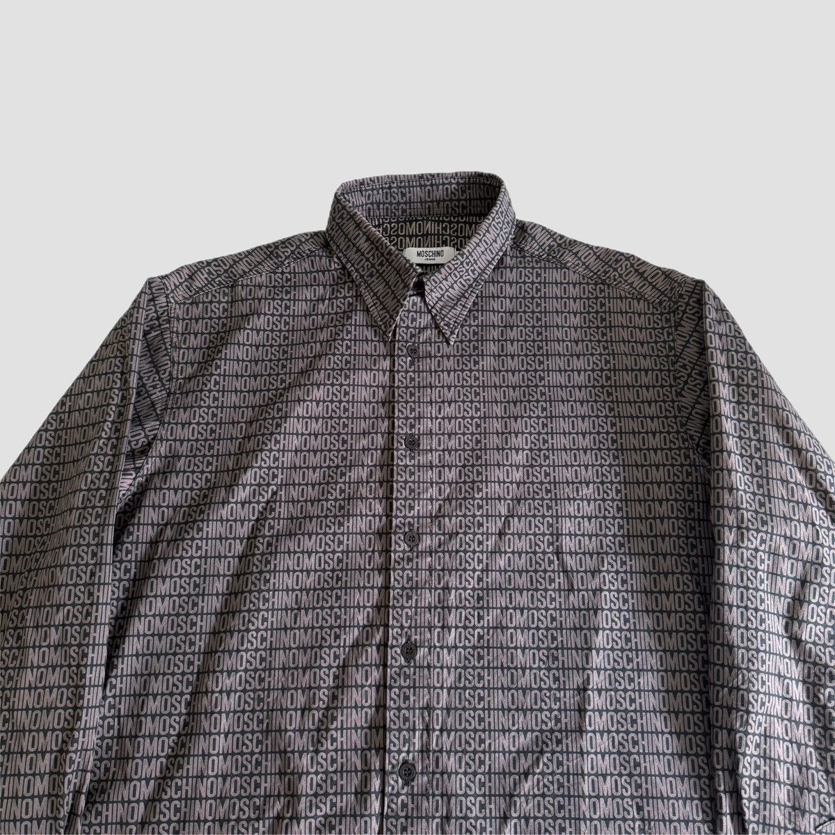 Moschino Moschino Monogram Shirt Size US L / EU 52-54 / 3 - 5 Thumbnail