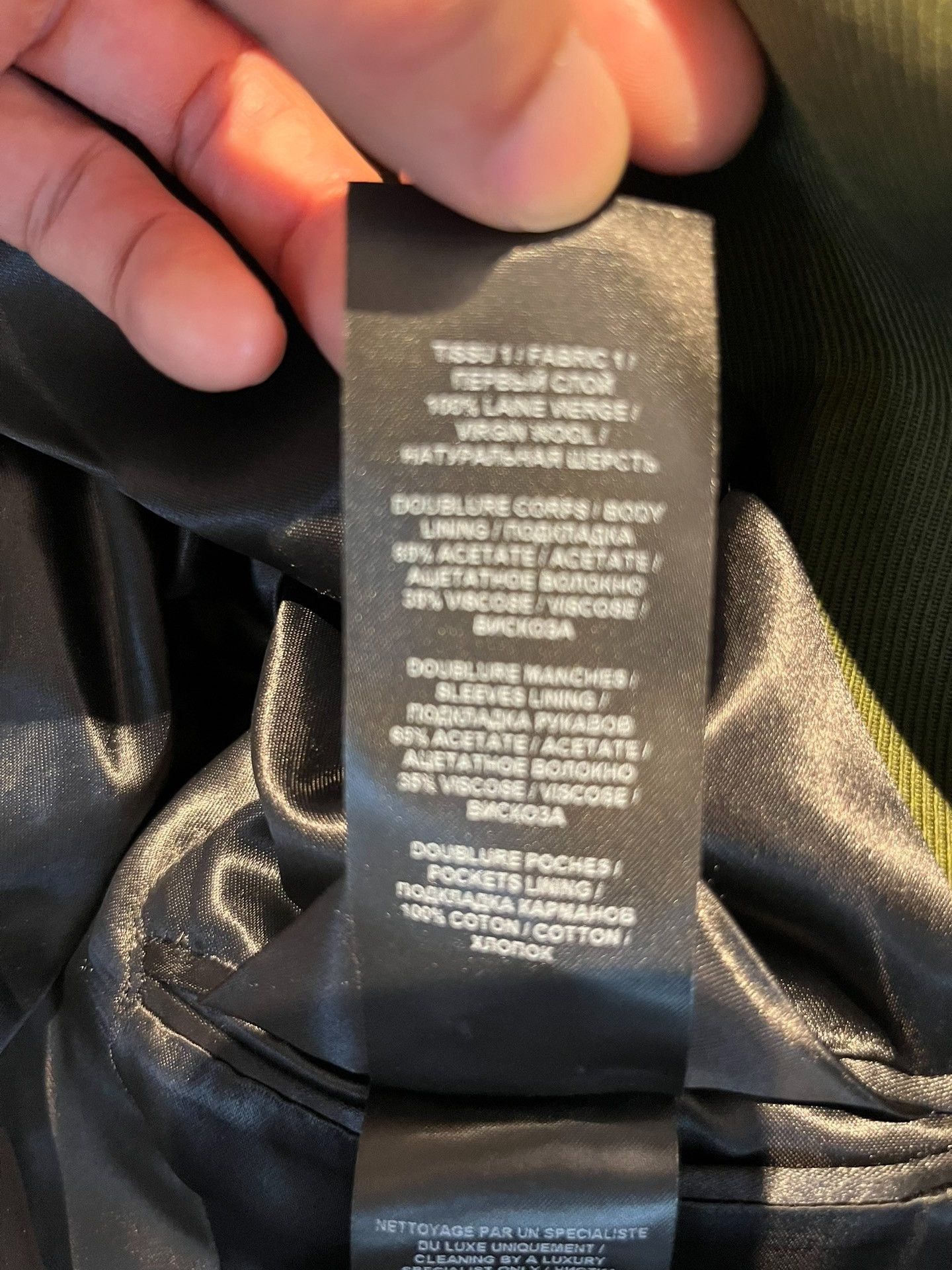 Balmain Balmain Olive Green Double-Breasted Blazer 46 Size US S / EU 44-46 / 1 - 6 Thumbnail