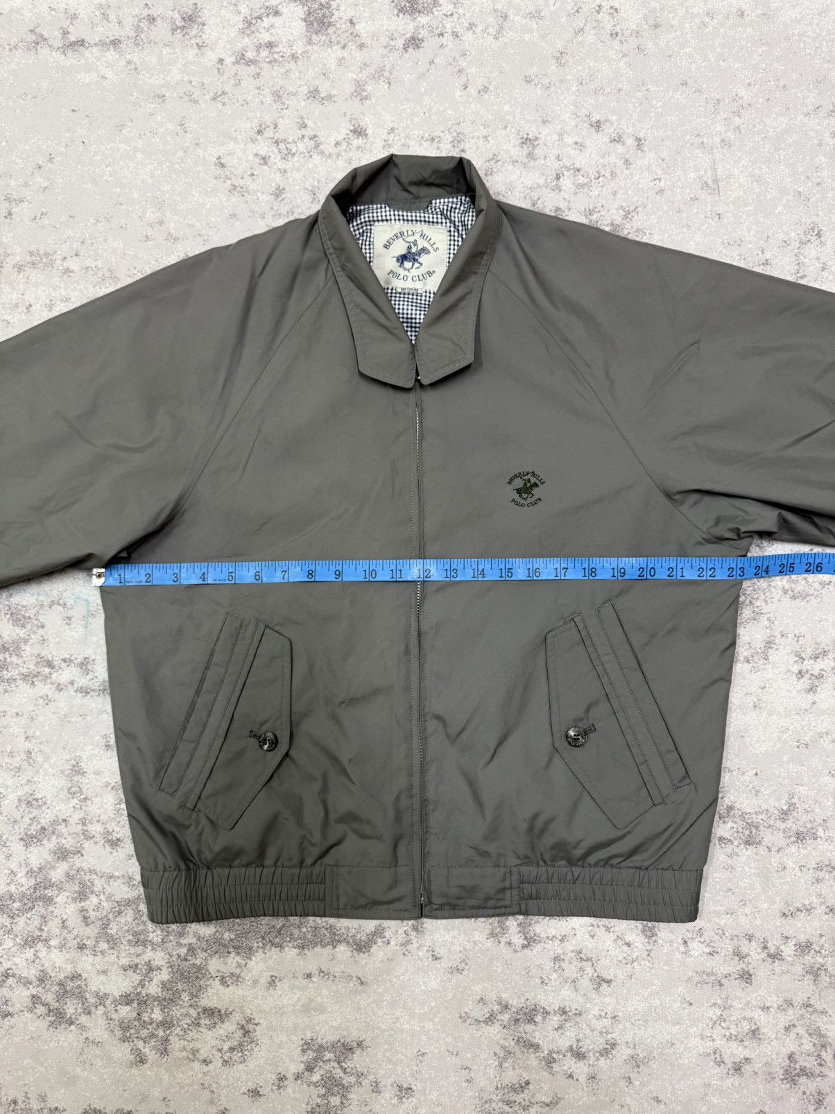 Beverly Hills Polo Club Vintage Beverly Hills Polo Club Chelered Lined Nylon Jacket Size US M / EU 48-50 / 2 - 17 Thumbnail