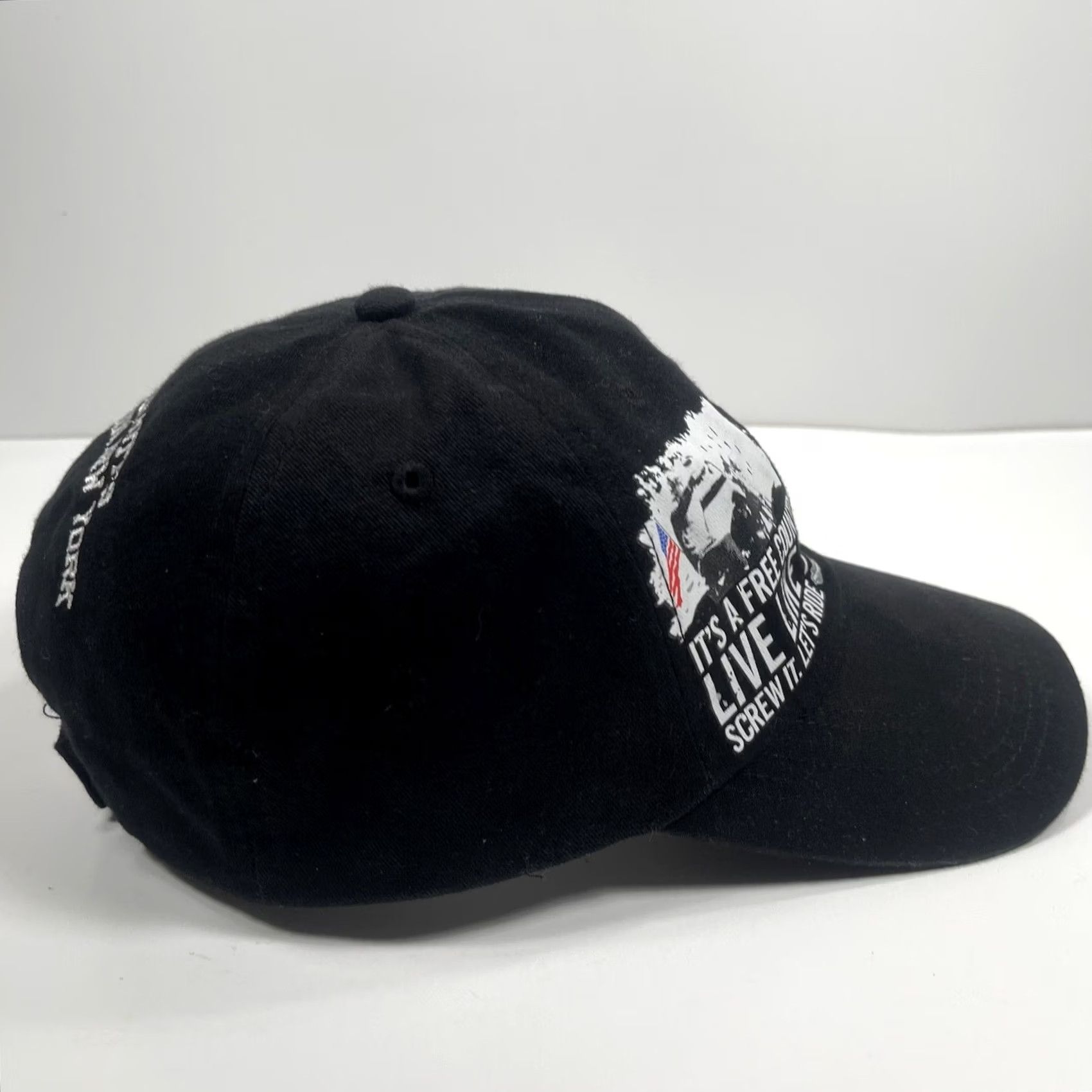 Harley Davidson Harley Davidson Hat Adult Black Adjustable StrapBack Baseball Cap Mens StrapBack Classic Logo Size ONE SIZE - 6 Thumbnail