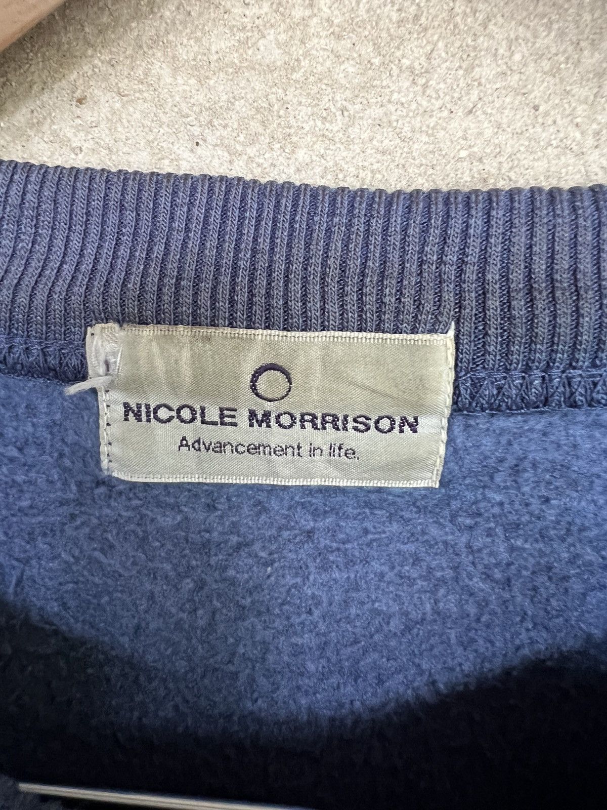 Designer Vintage Nicole Morrison Sweatshirt Size US XL / EU 56 / 4 - 4 Thumbnail