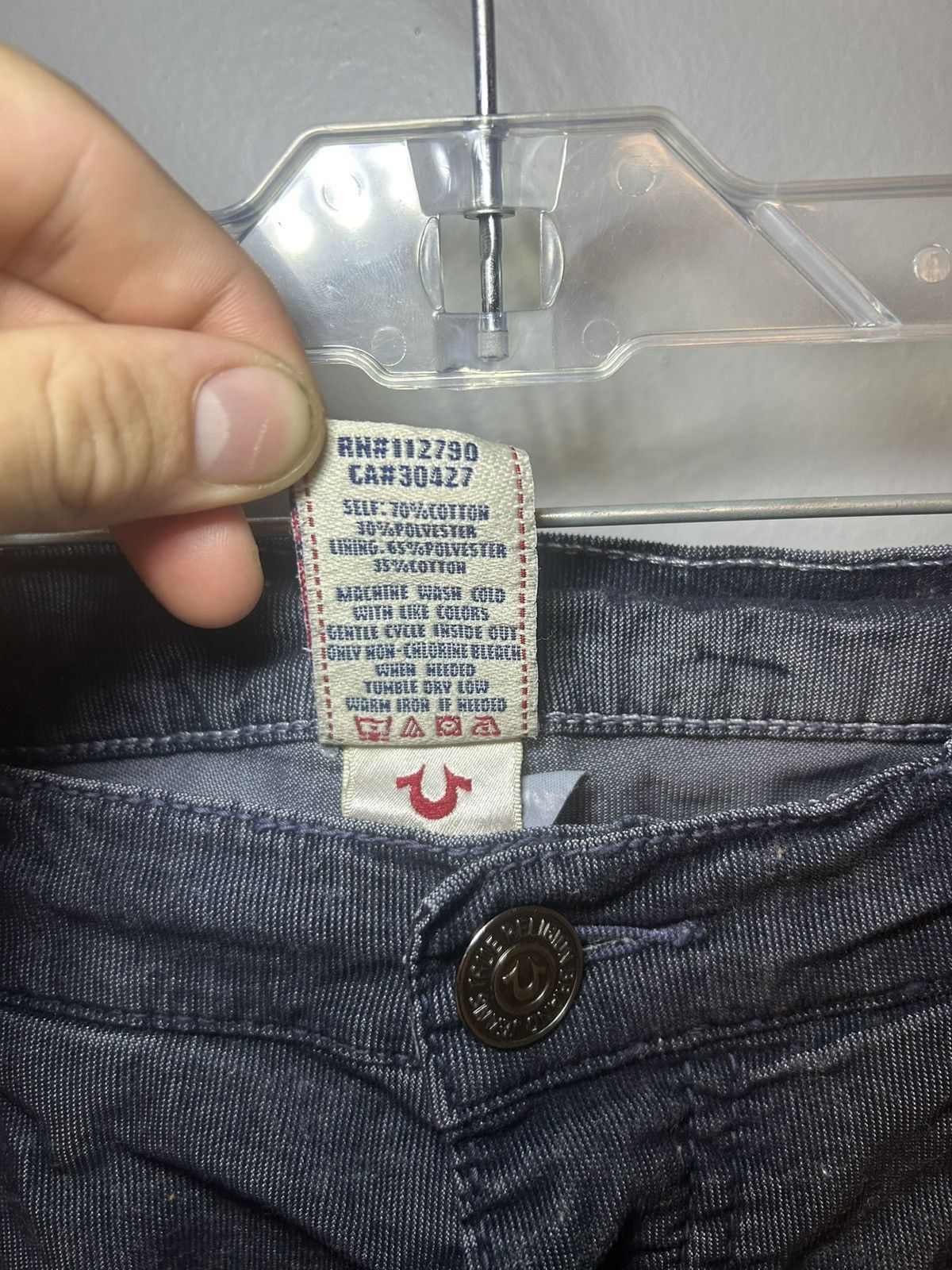 True Religion Vintage True Religion micro corduroy straight pants Size US 34 / EU 50 - 4 Thumbnail