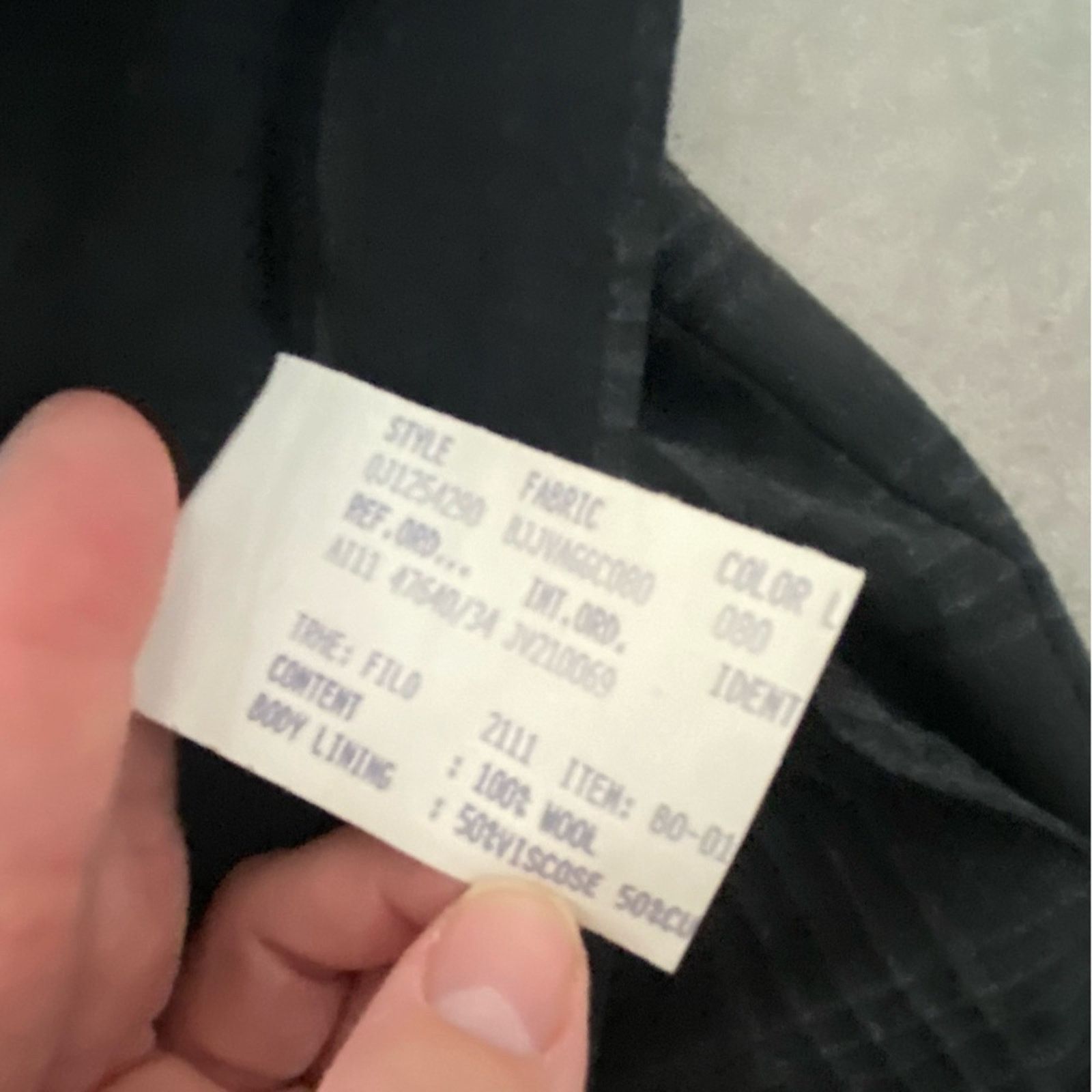 John Varvatos John Varvatos gray black plaid wool 2 piece suit 52R Size 52R - 15 Thumbnail