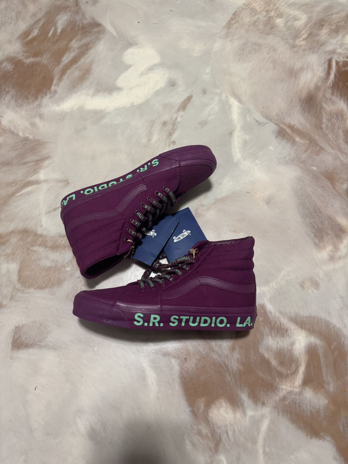 Sterling Ruby × Vans S.R.STUDIO Purple Sample Vans Size US 9 / EU 42 - 1 Thumbnail