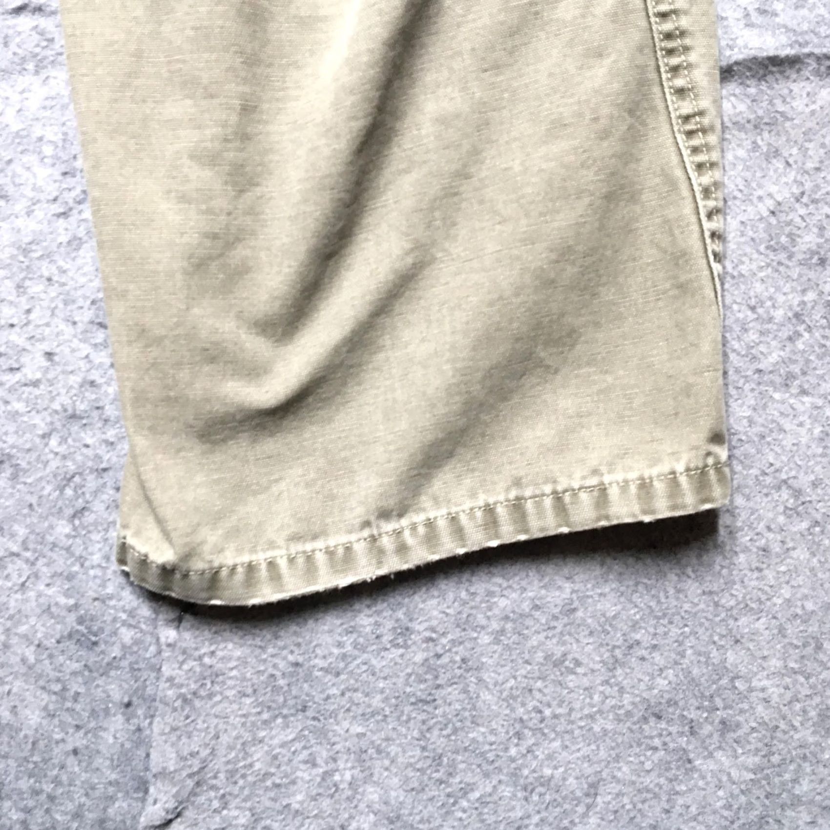 Vintage Kuhl Outkast Pants Mens 34x32 Beige Canvas Relaxed Straight Leg Front Zip Pocket 5-Pocket Size US 34 / EU 50 - 2 Thumbnail