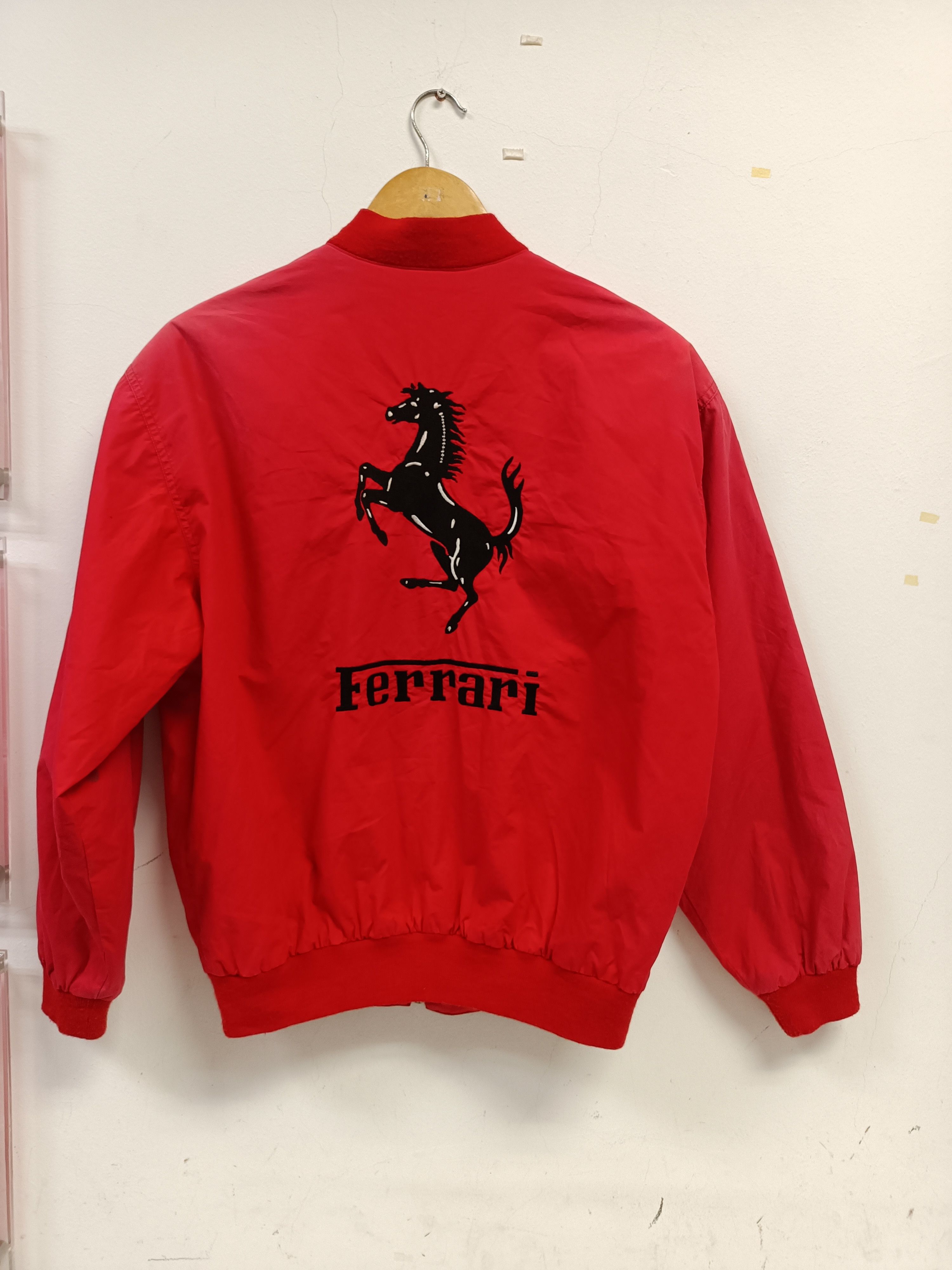 Ferrari vintage bomber jacket Ferrari embroidered (faded & stain) Size US M / EU 48-50 / 2 - 10 Thumbnail