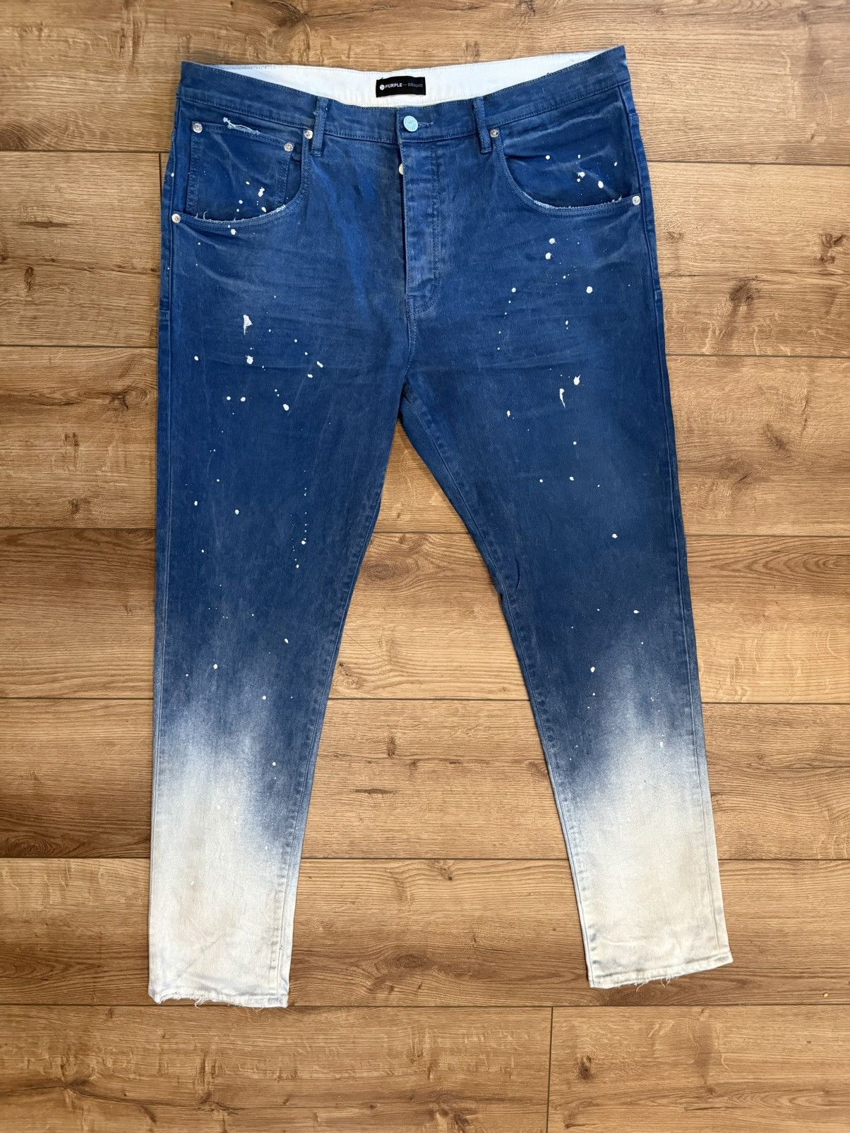 Purple Brand Purple Brand Gradient Fade Denim Size US 40 / EU 56 - 1 Thumbnail