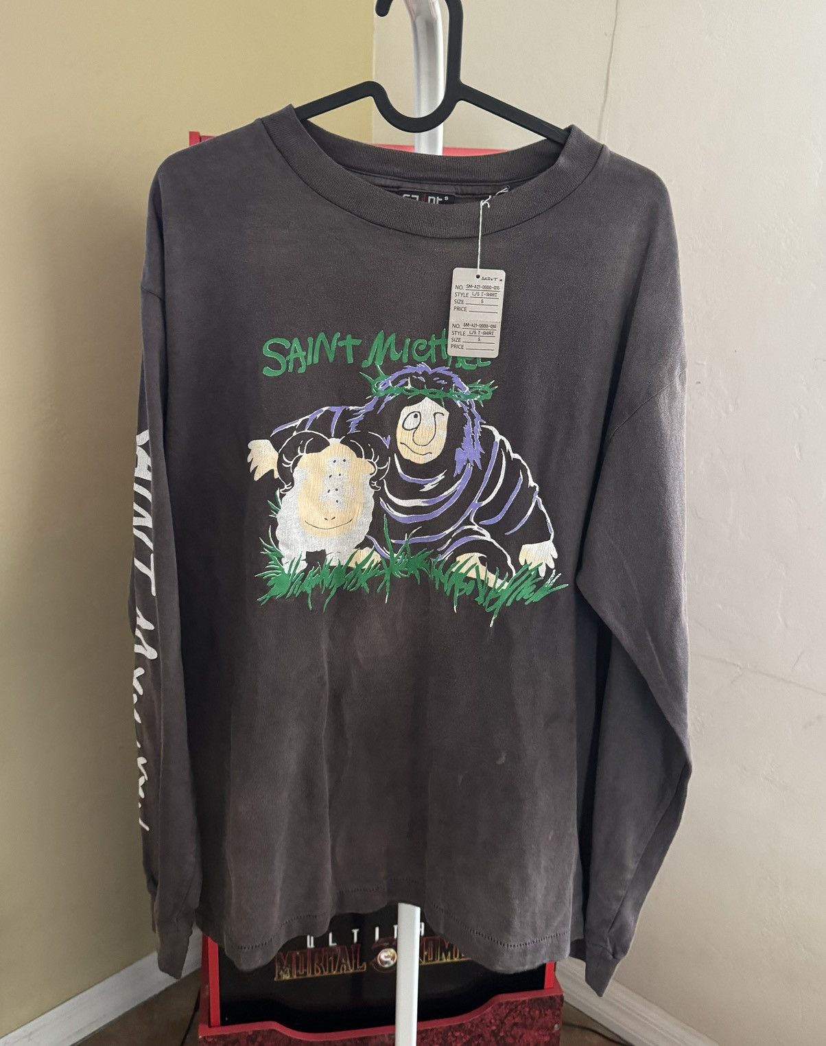 Saint Michael SAINT MICHAEL Sheep Gorilla Longsleeve T Shirt | Grailed