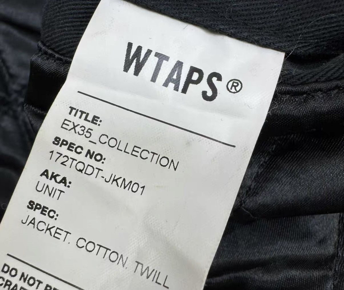 Wtaps WTAPS 17AW Jacket with Large Back Logo J16 Size US XS / EU 42 / 0 - 9 Thumbnail