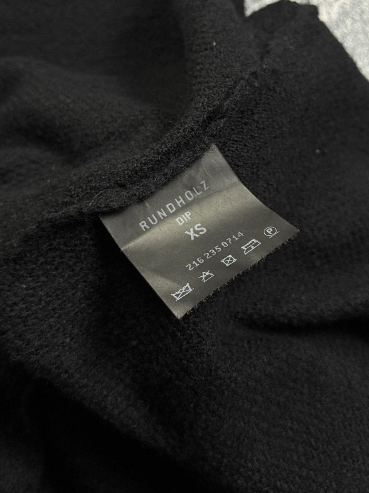 Rundholz Rundholz Dip Long Sleeve Cashmere Asymmetrical Dress Size S / US 4 / IT 40 - 10 Thumbnail
