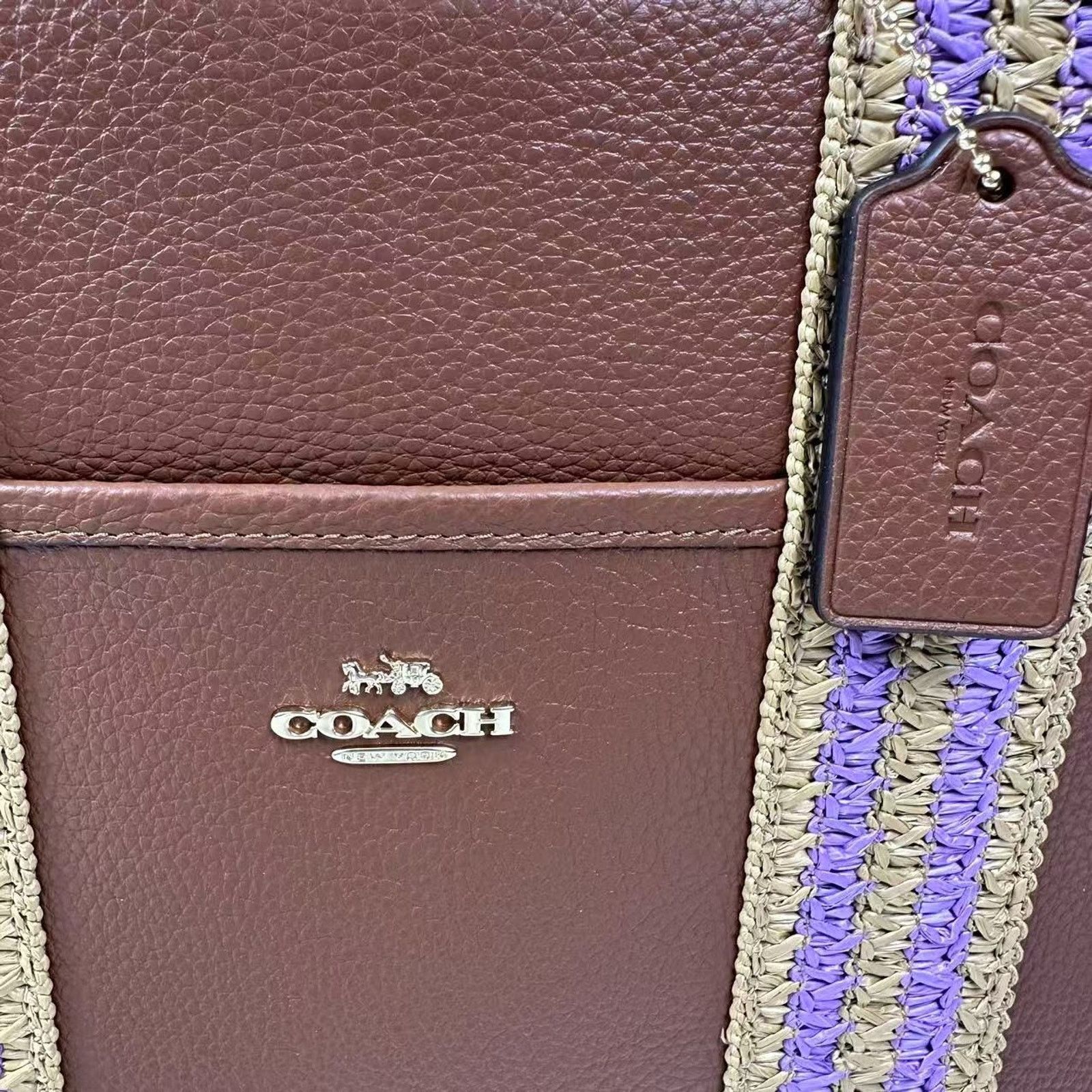Coach Coach Smith Tote Bag Crossbody In Leather/Gold/Redwood Size ONE SIZE - 3 Thumbnail