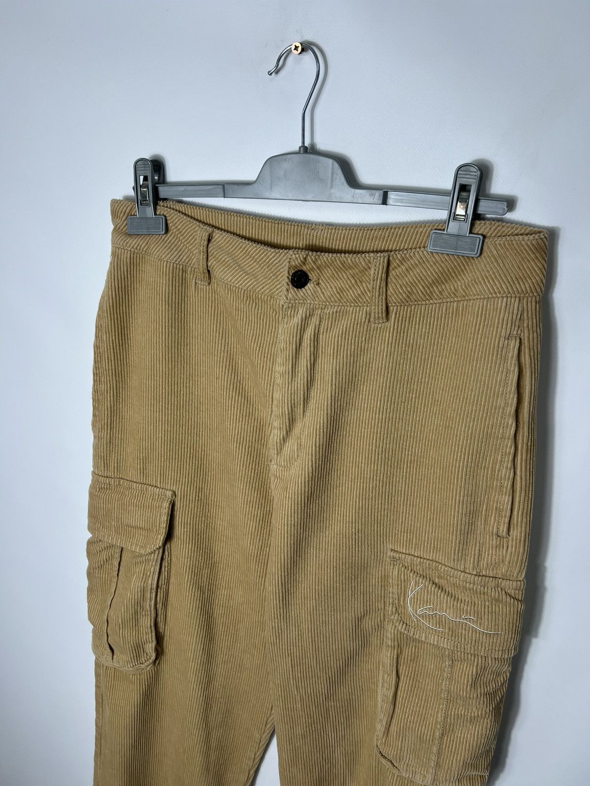 Karl Kani Vintage streetwear y2k Karl Kani Corduroy Cargo pants Sz S Size US 30 / EU 46 - 4 Thumbnail