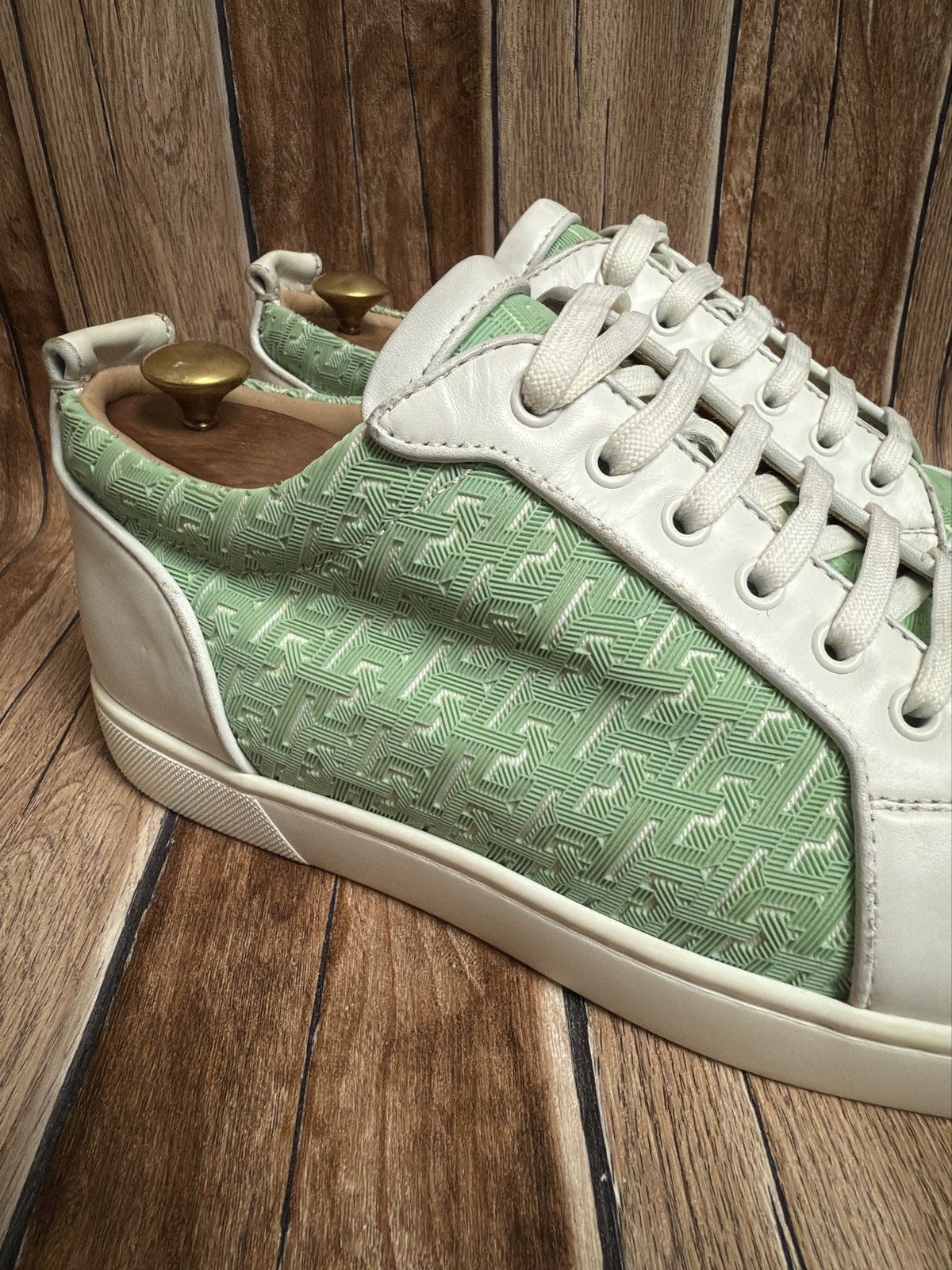 Christian Louboutin Rantulow Orlato CL monogram sneaker Size US 10.5 / EU 43-44 - 8 Thumbnail
