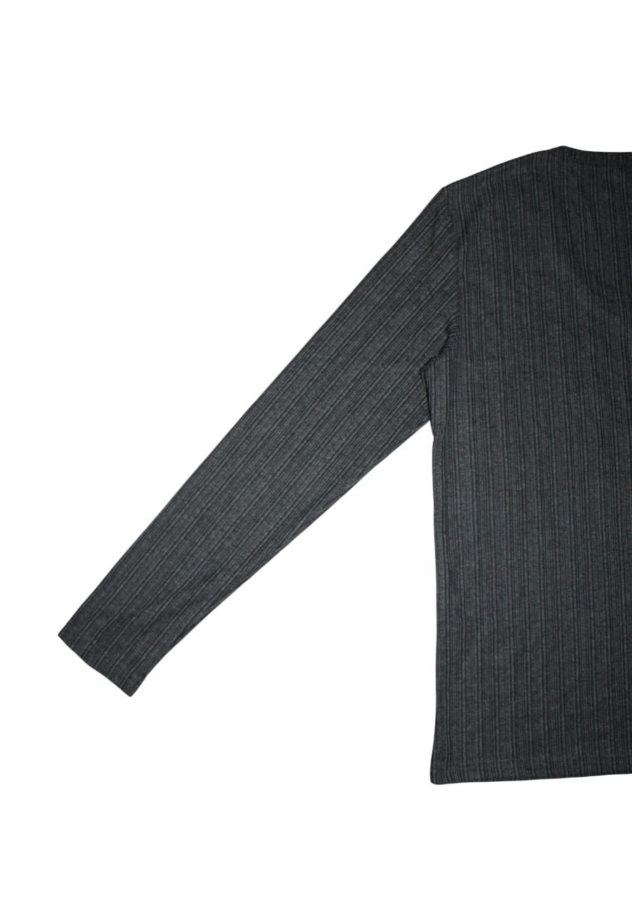 Tornado Mart ZerobyTORNADO MART Pleated Cardigan Longsleeve T-Shirt Size L / US 10 / IT 46 - 7 Thumbnail