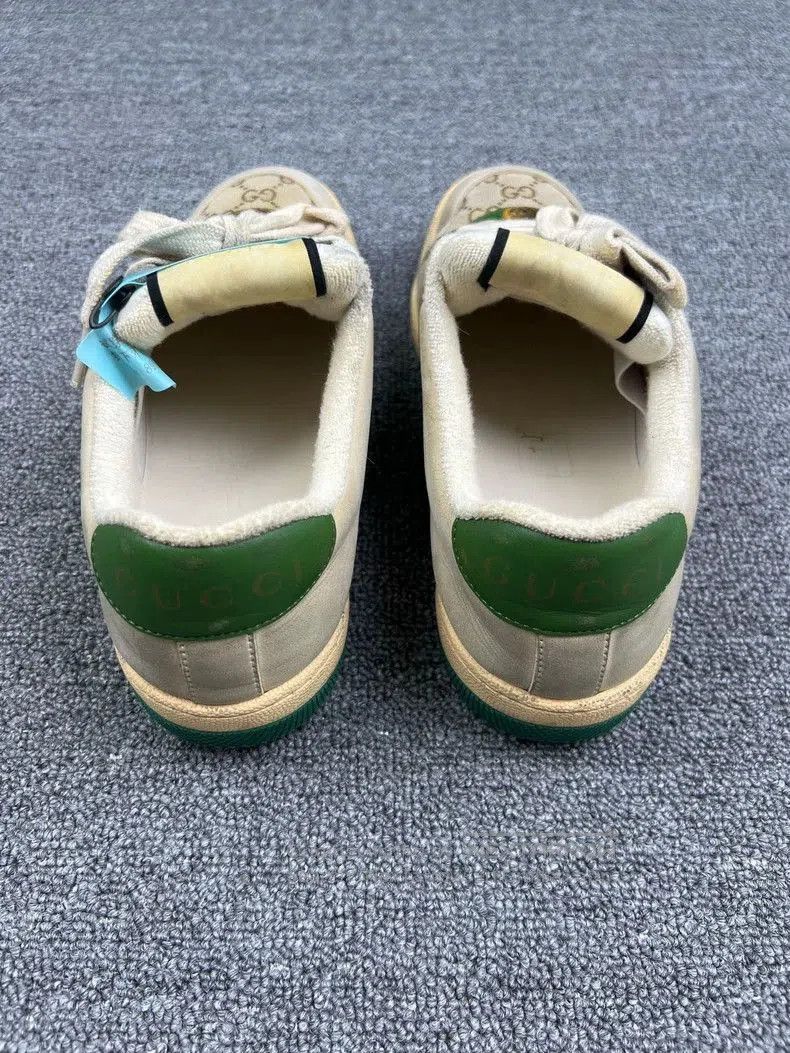 Gucci Gucci Distressed Low-Top Sneakers. Size US 7.5 / EU 40-41 - 4 Thumbnail