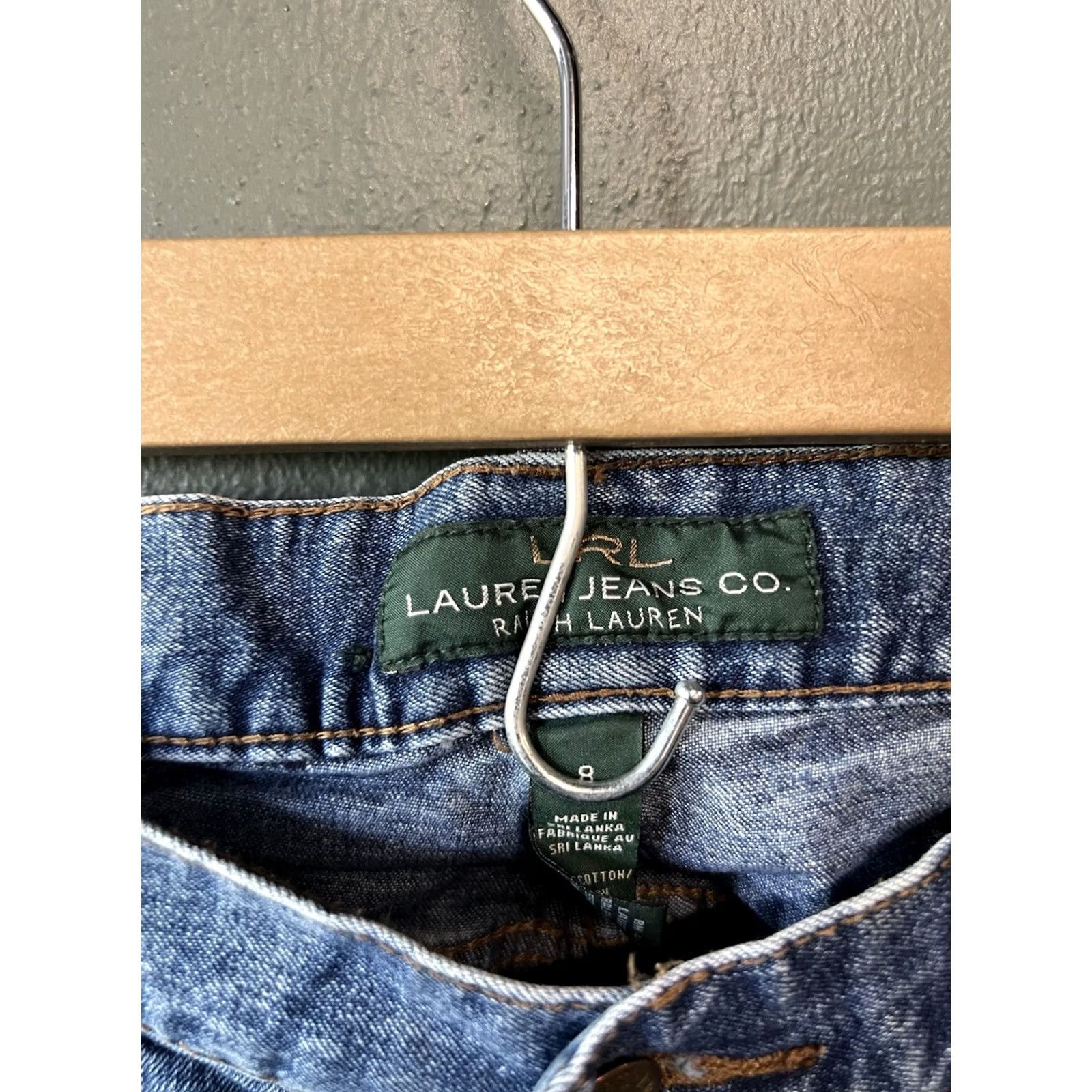 Ralph Lauren Lauren Ralph Lauren Jeans Size 8 Blue Denim Straight Leg Women Size 30" / US 8 / IT 44 - 3 Thumbnail