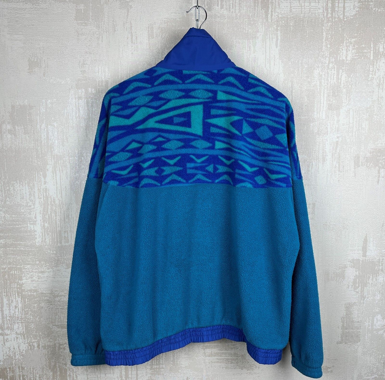 Vintage 90's Astrolabio Abstract Ski Snowboard Fleece Sweater Size US L / EU 52-54 / 3 - 15 Thumbnail