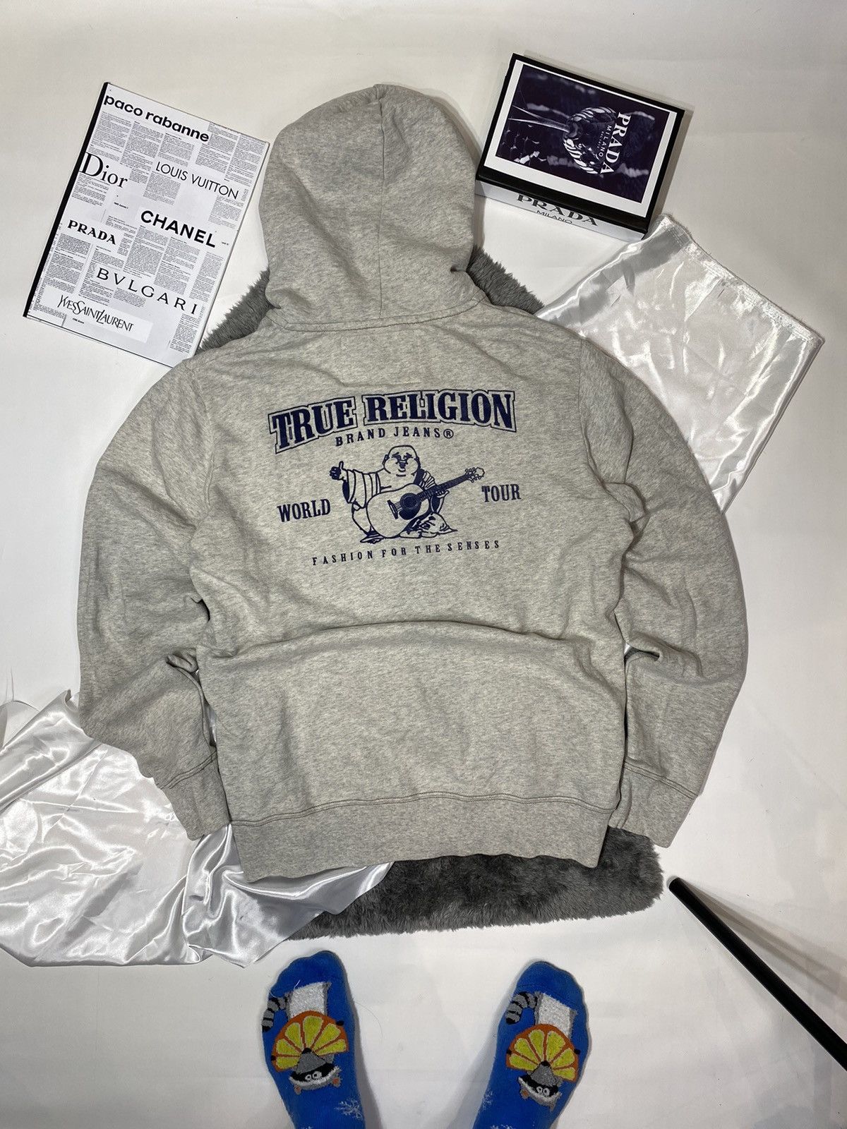 Other True Religion Zip Hoodie Vintage Streetwear Y2K Size US L / EU 52-54 / 3 - 1 Thumbnail