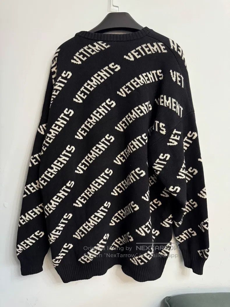 Vetements Vetements Bullet Rain Sweater Size US S / EU 44-46 / 1 - 2 Thumbnail